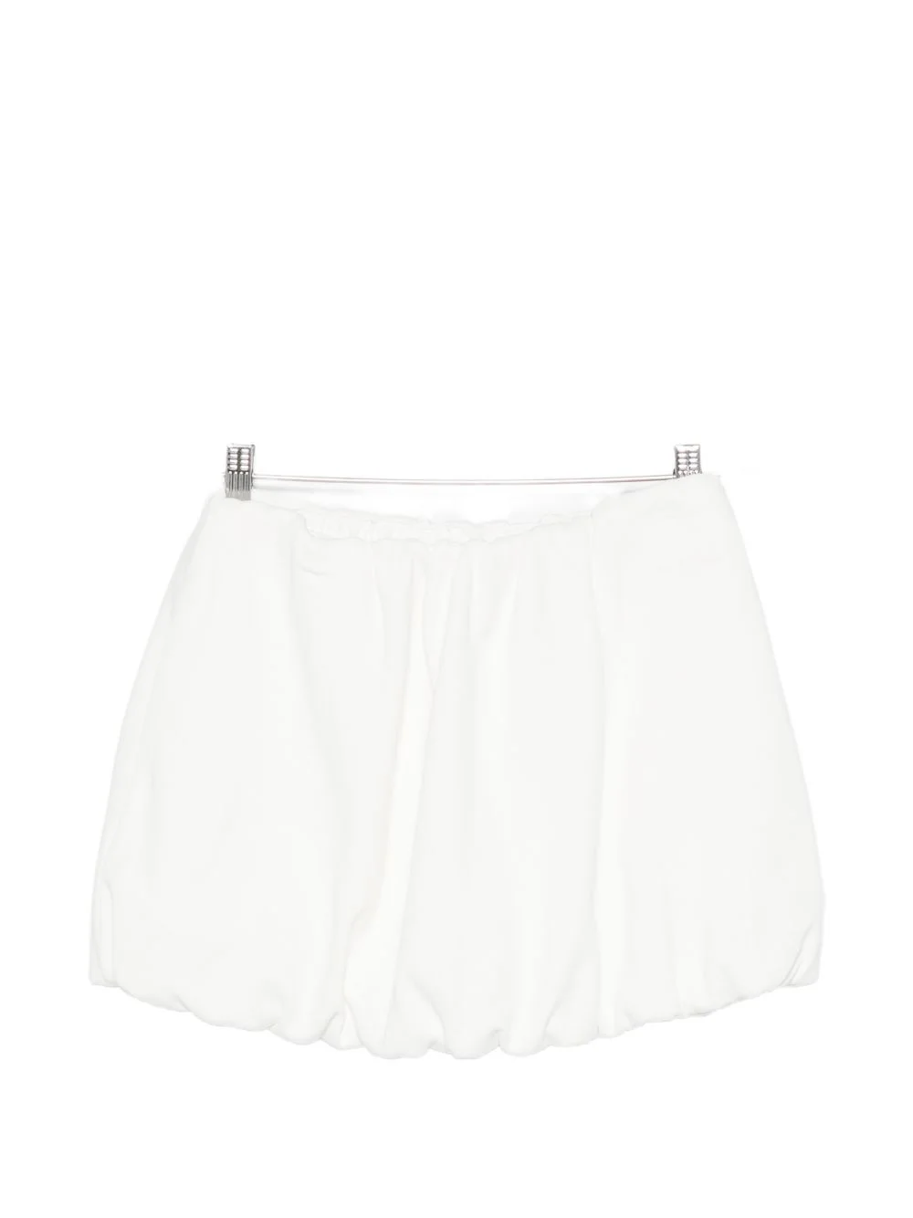 bubble-hem mini skirt - 1