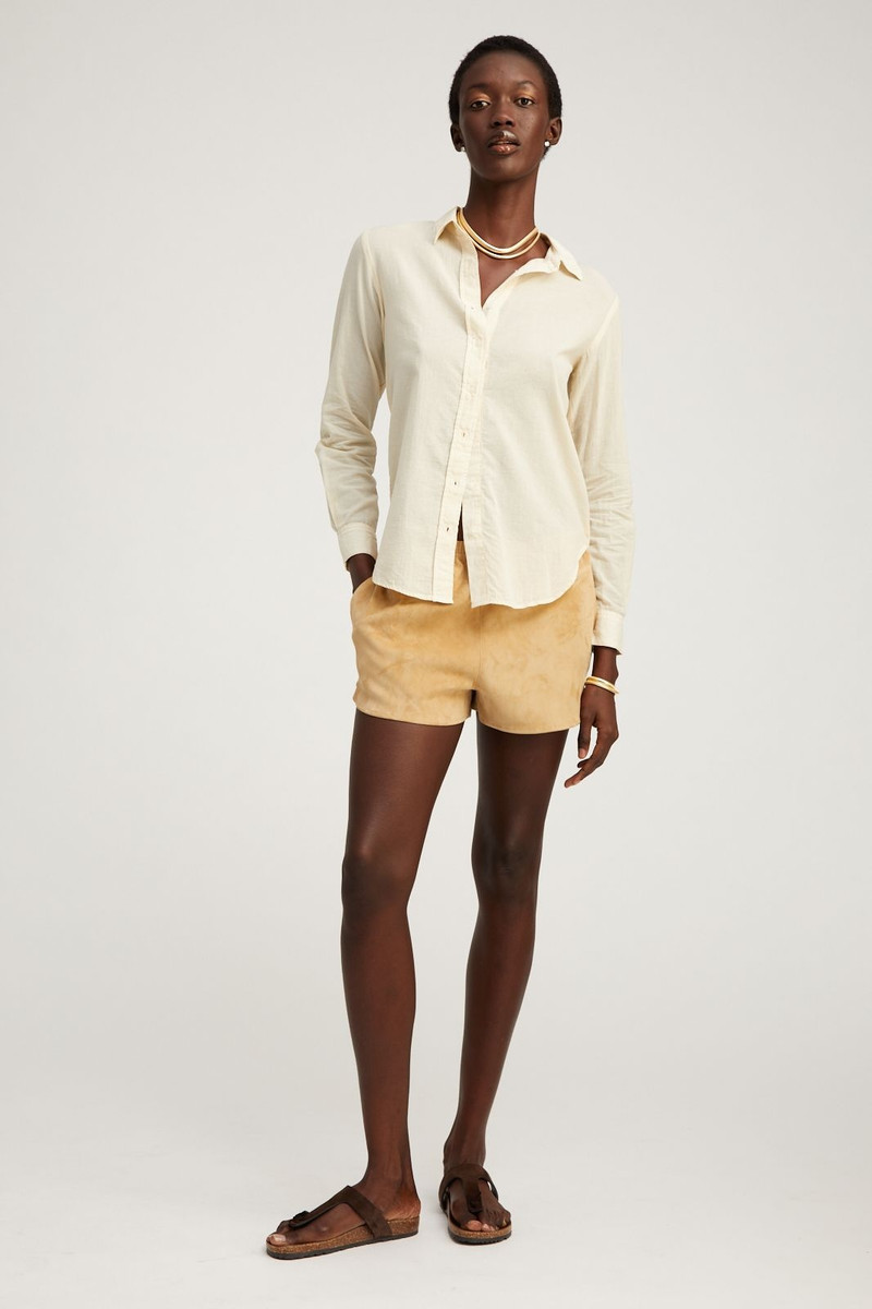 SPRWMN NOIX SUEDE SLIP SHORTS outlook