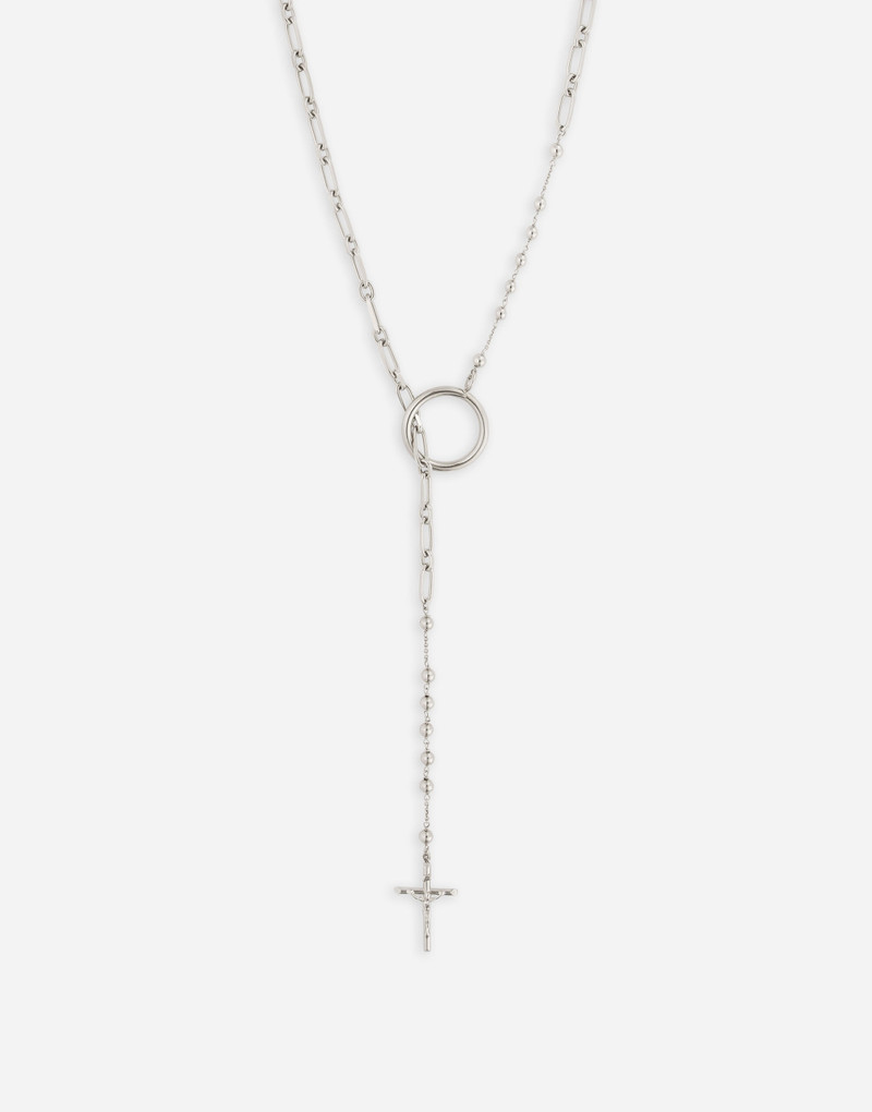 Dolce & Gabbana Rosary necklace with chain detailing outlook