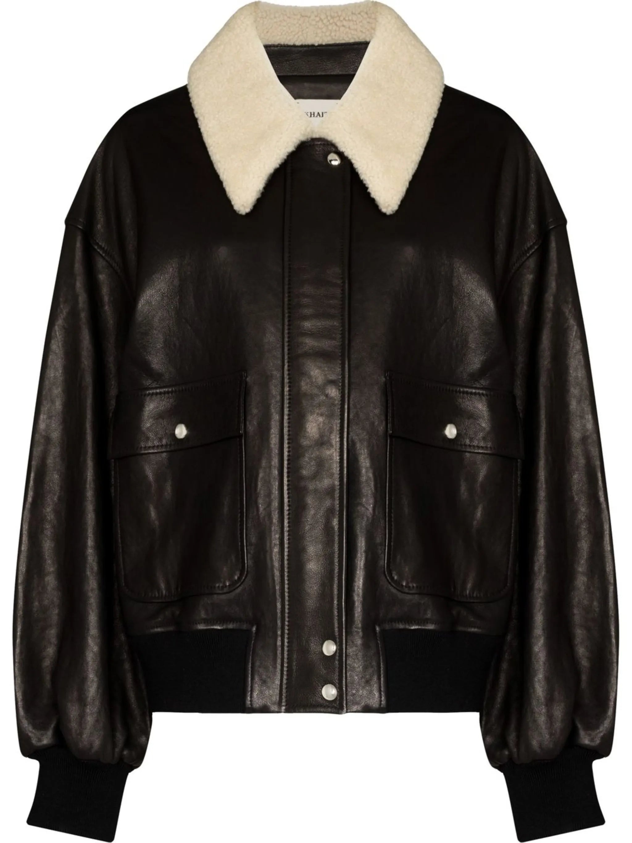 Shearling-trim Collar Jacket - 1