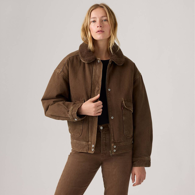 Levi's EVERYDAY BOMBER WITH FAUX SHEARLING COLLAR outlook