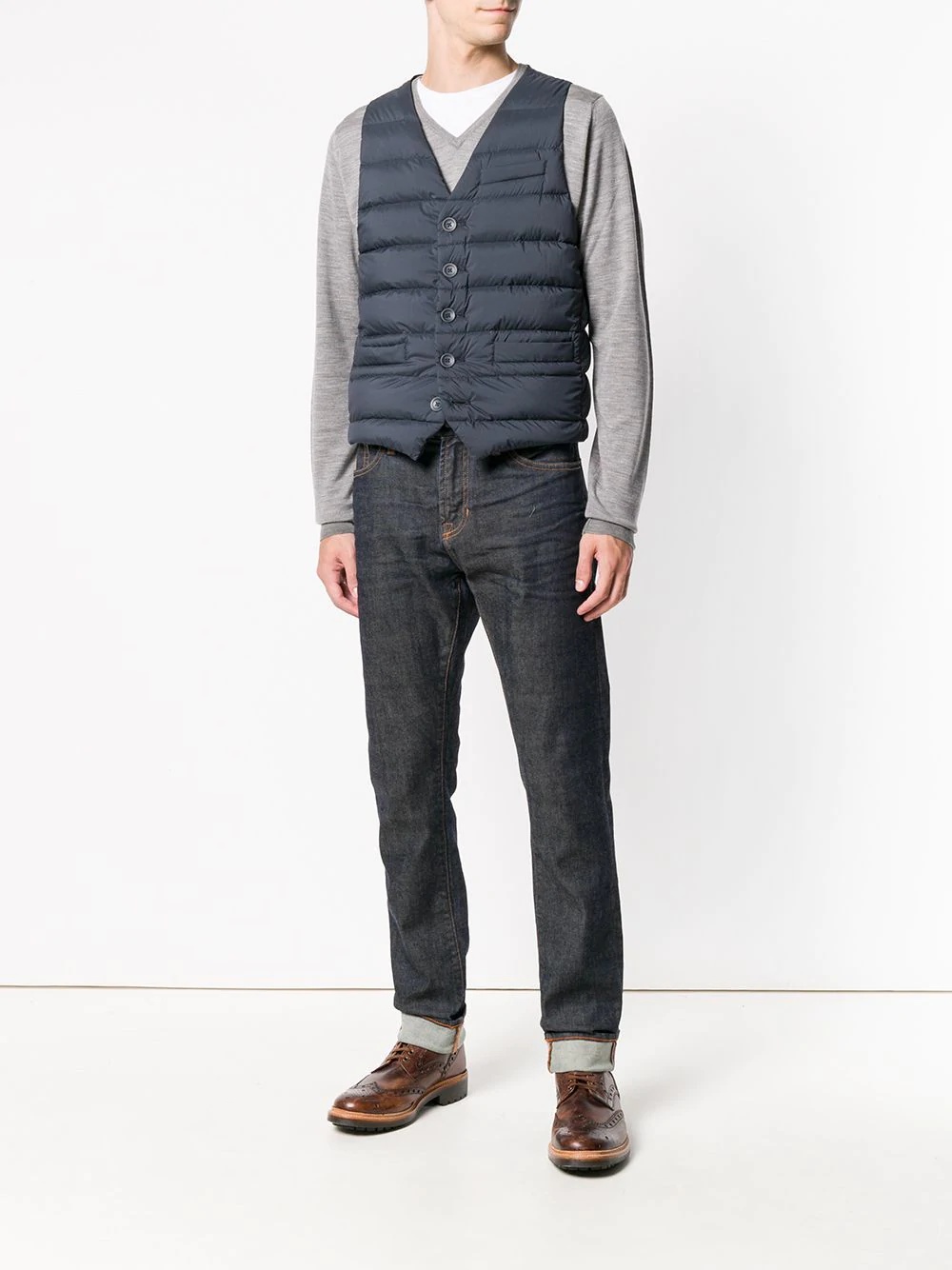 padded waistcoat - 2