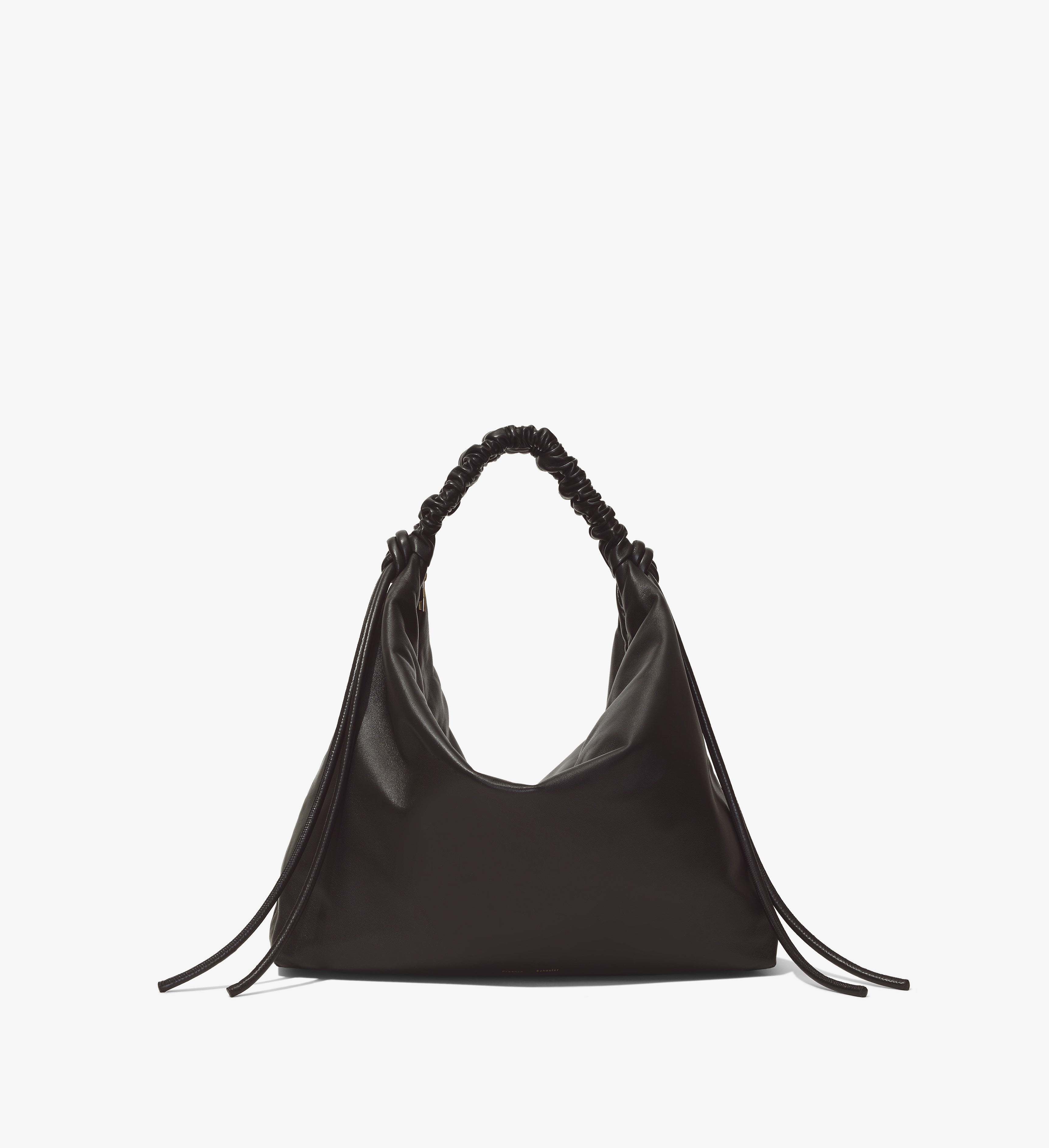 Large Drawstring Shoulder Bag - 1