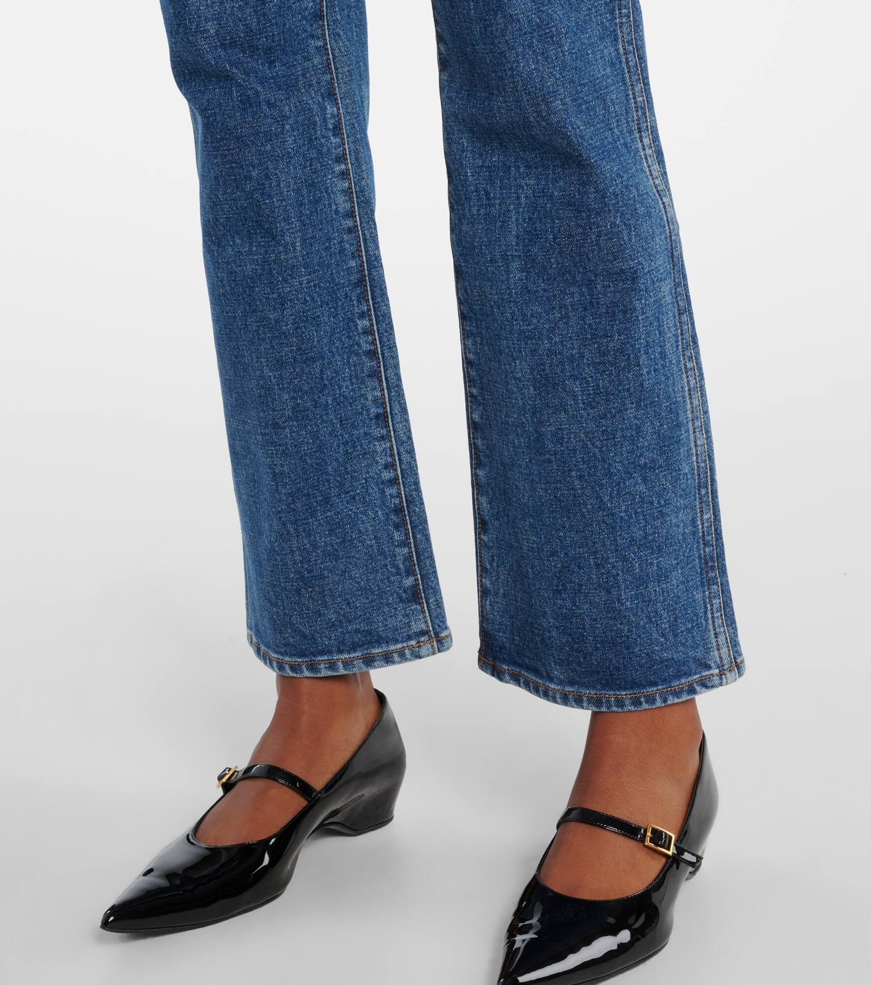 Vivian cropped bootcut jeans - 5