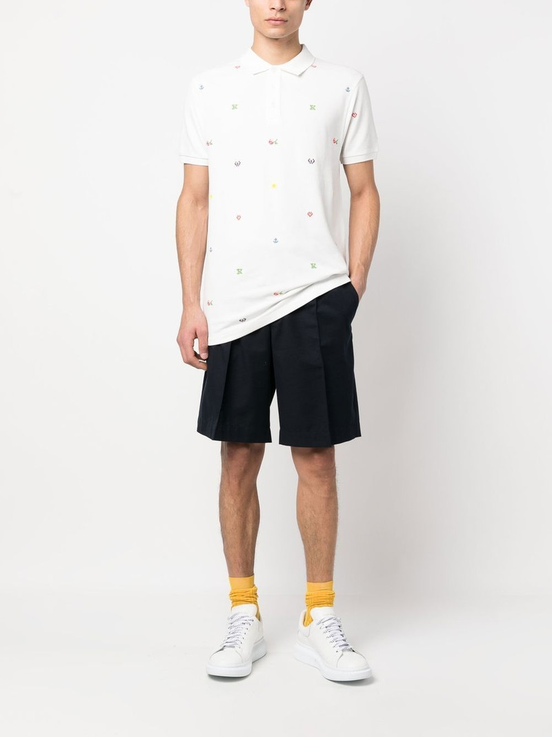 KENZO Kenzo Pixel slim fit polo shirt outlook