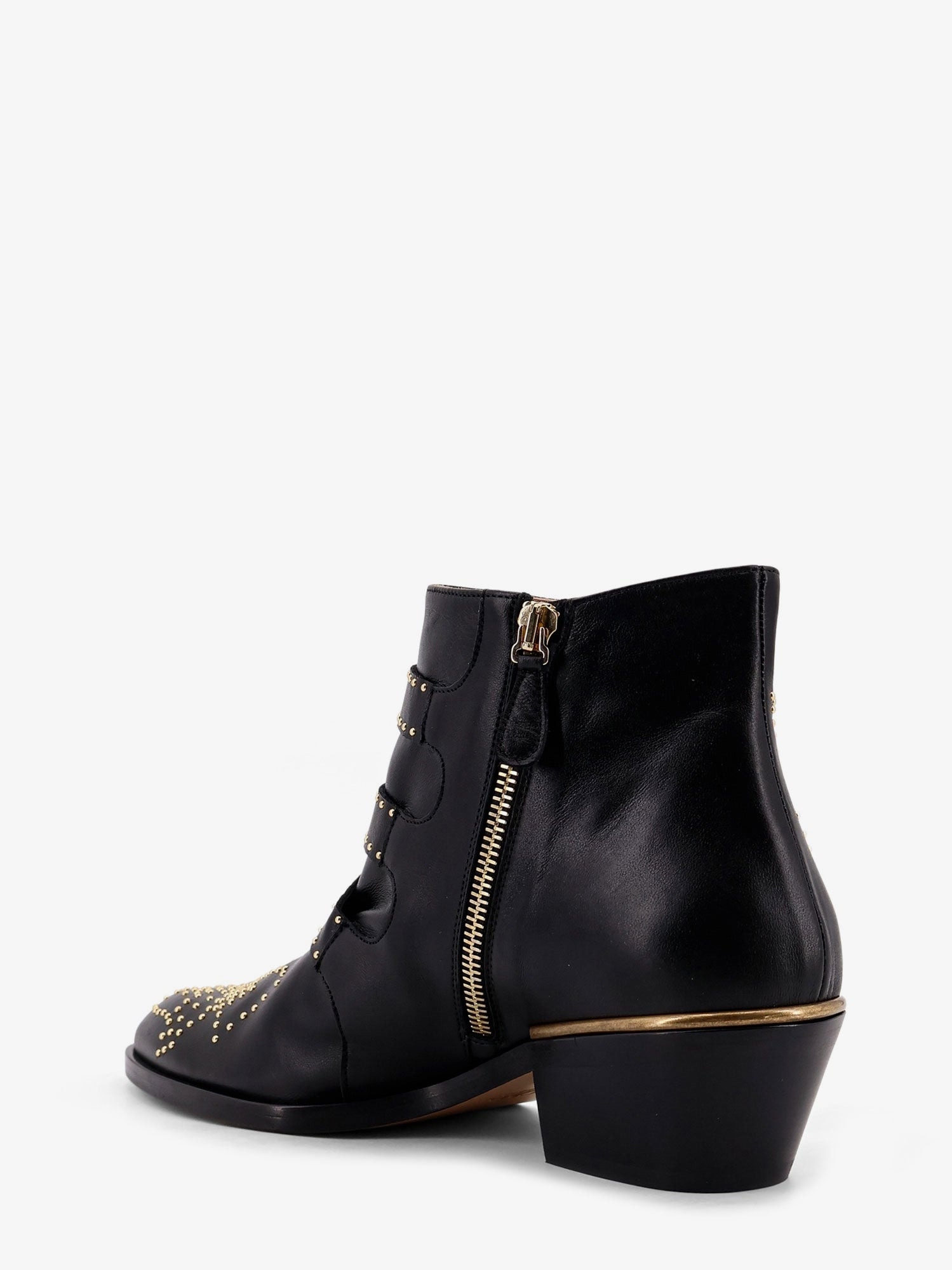 CHLOE' - Chloe' Susan Leather Boots With Metal Details - 3