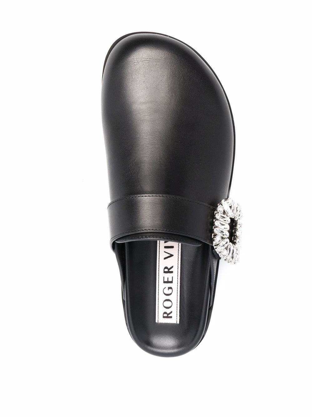 Slidy Viv crystal-buckle mules - 4