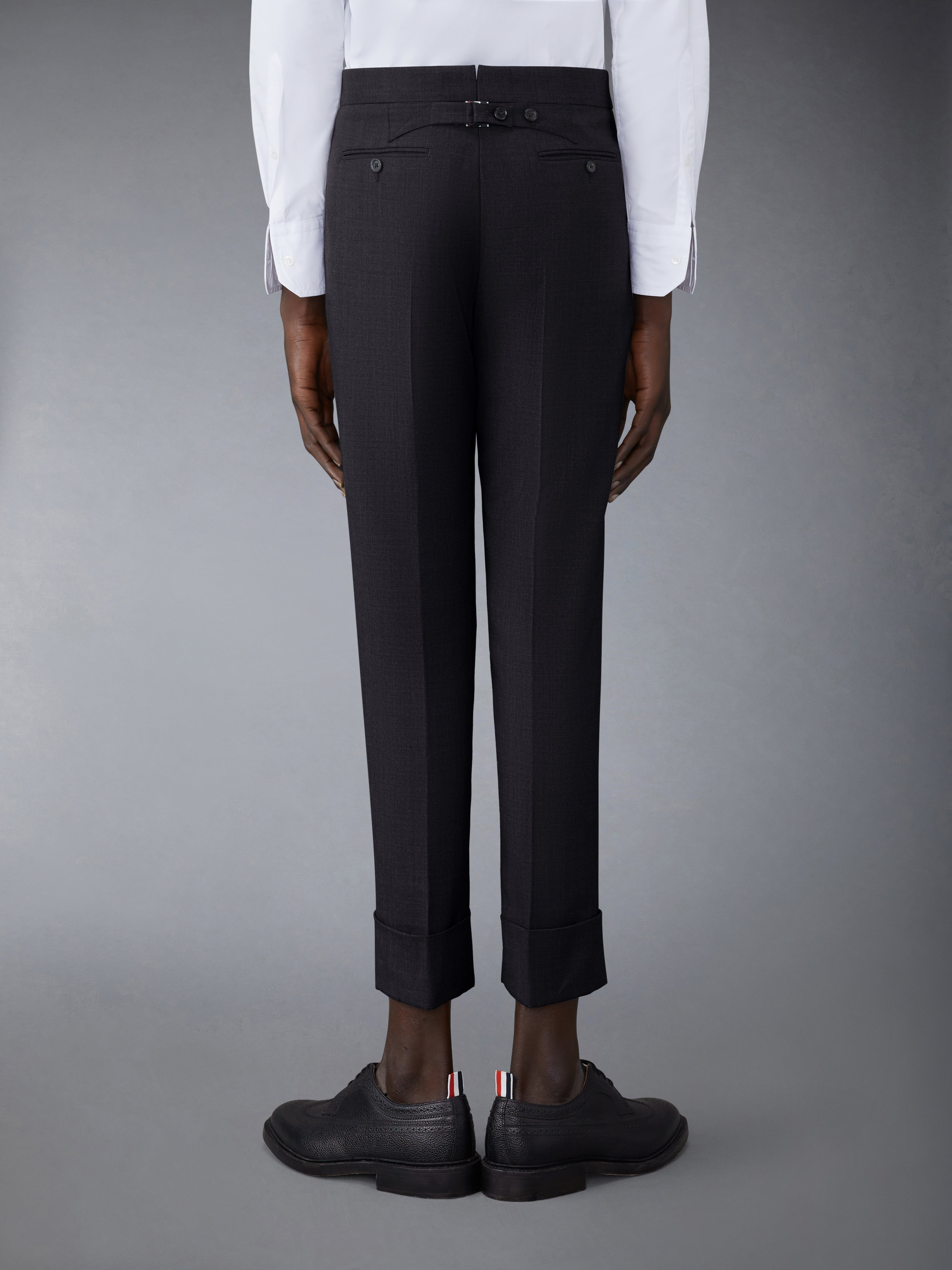 TWILL WOOL CLASSIC SUIT AND TIE - 7
