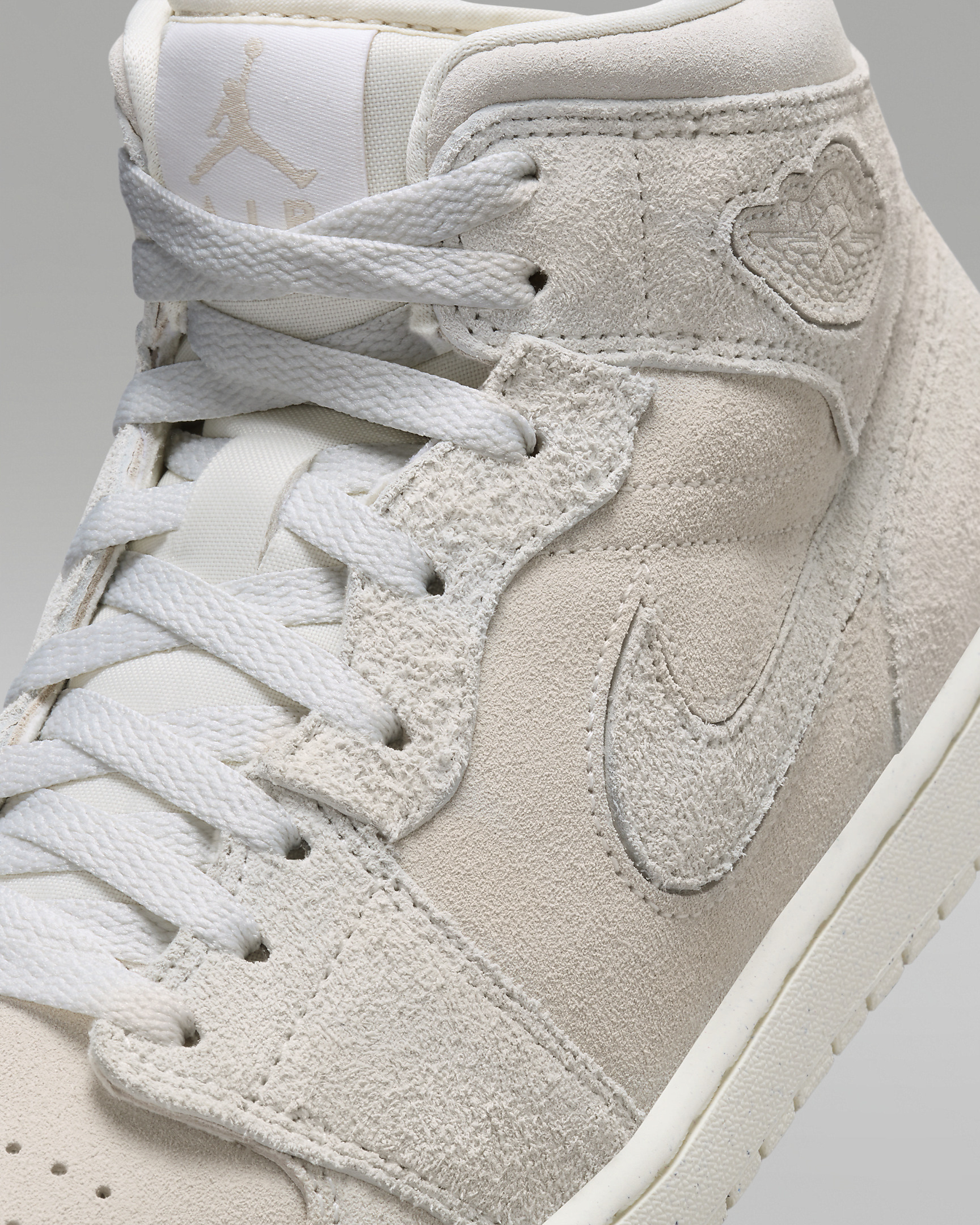 Men's Air Jordan 1 Mid SE Craft Shoes - 7