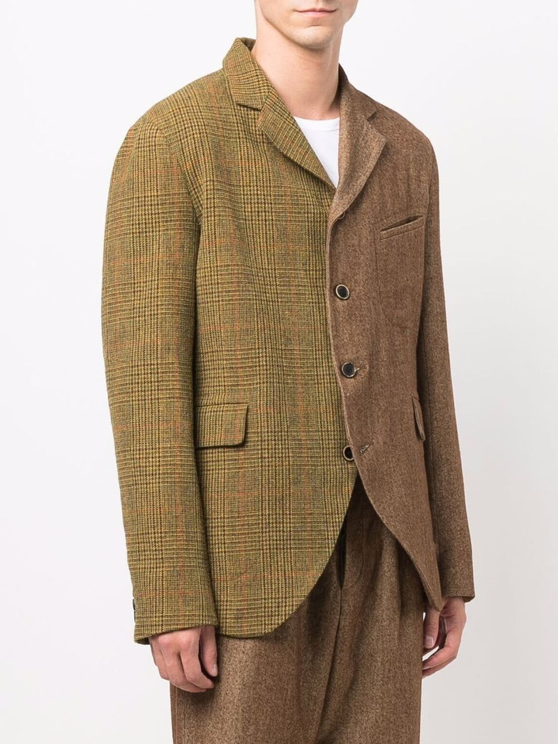 2 톤 패널 blazer 3