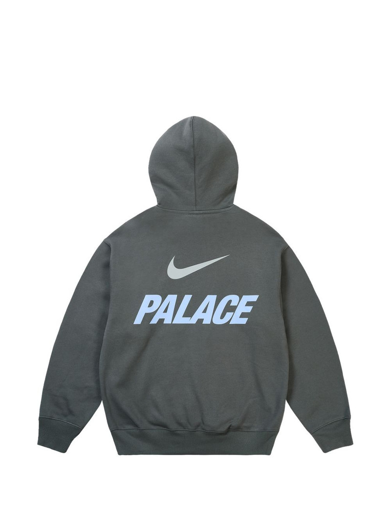 PALACE x Nike logo-print hoodie outlook