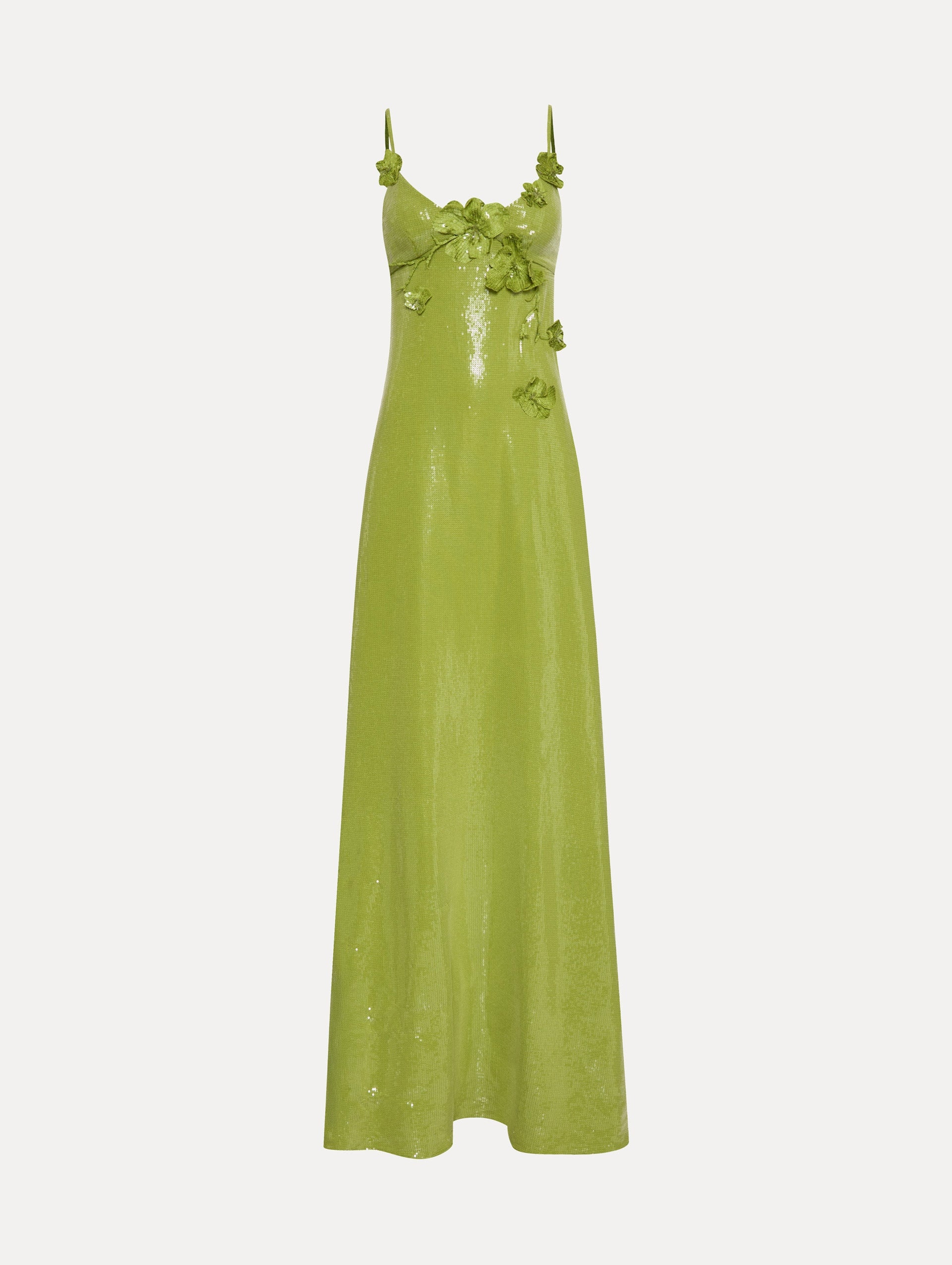 SEQUIN JERSEY GOWN - 1