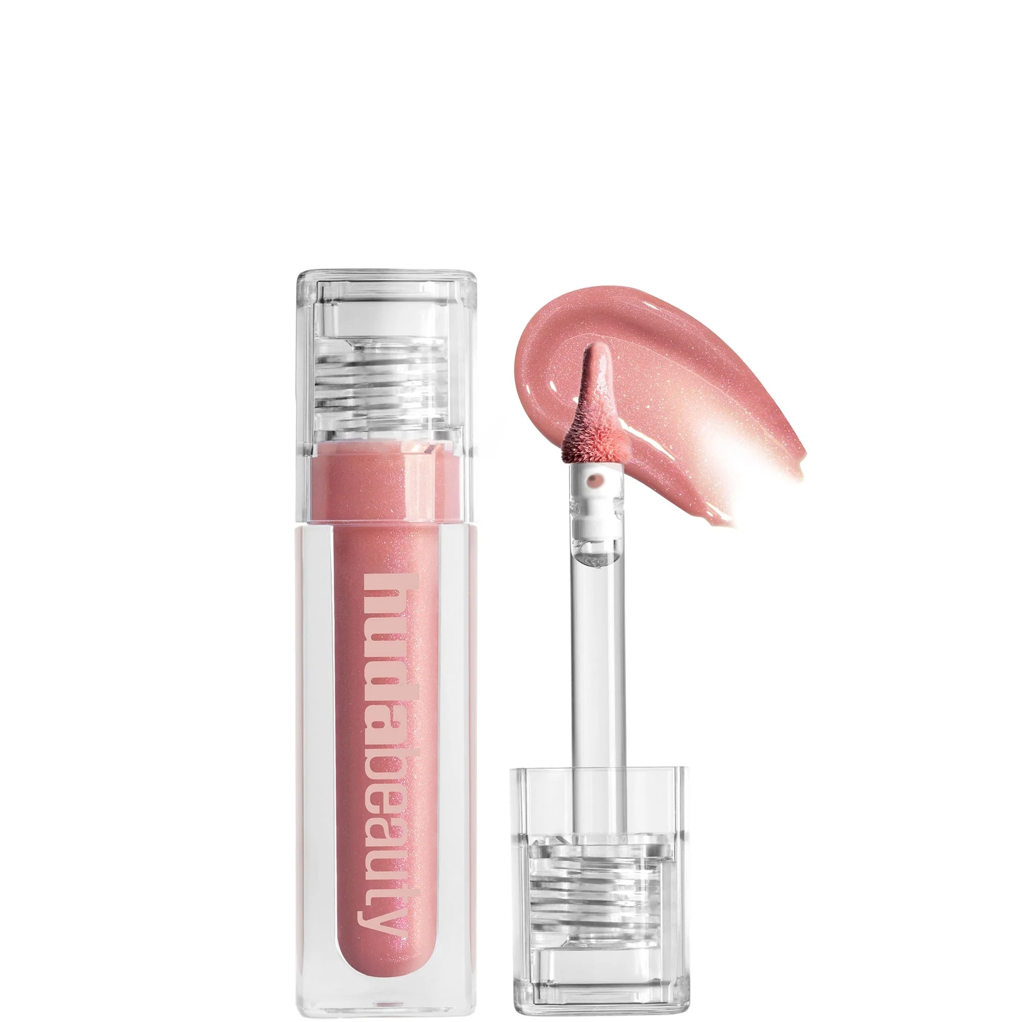 Huda Beauty Icy Nude Faux Filler Lip Gloss She Flirty - 1