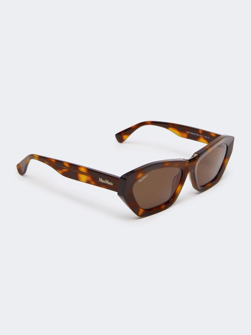 Max Mara Square bold sunglasses - TAWNY BRONZE BROWN outlook