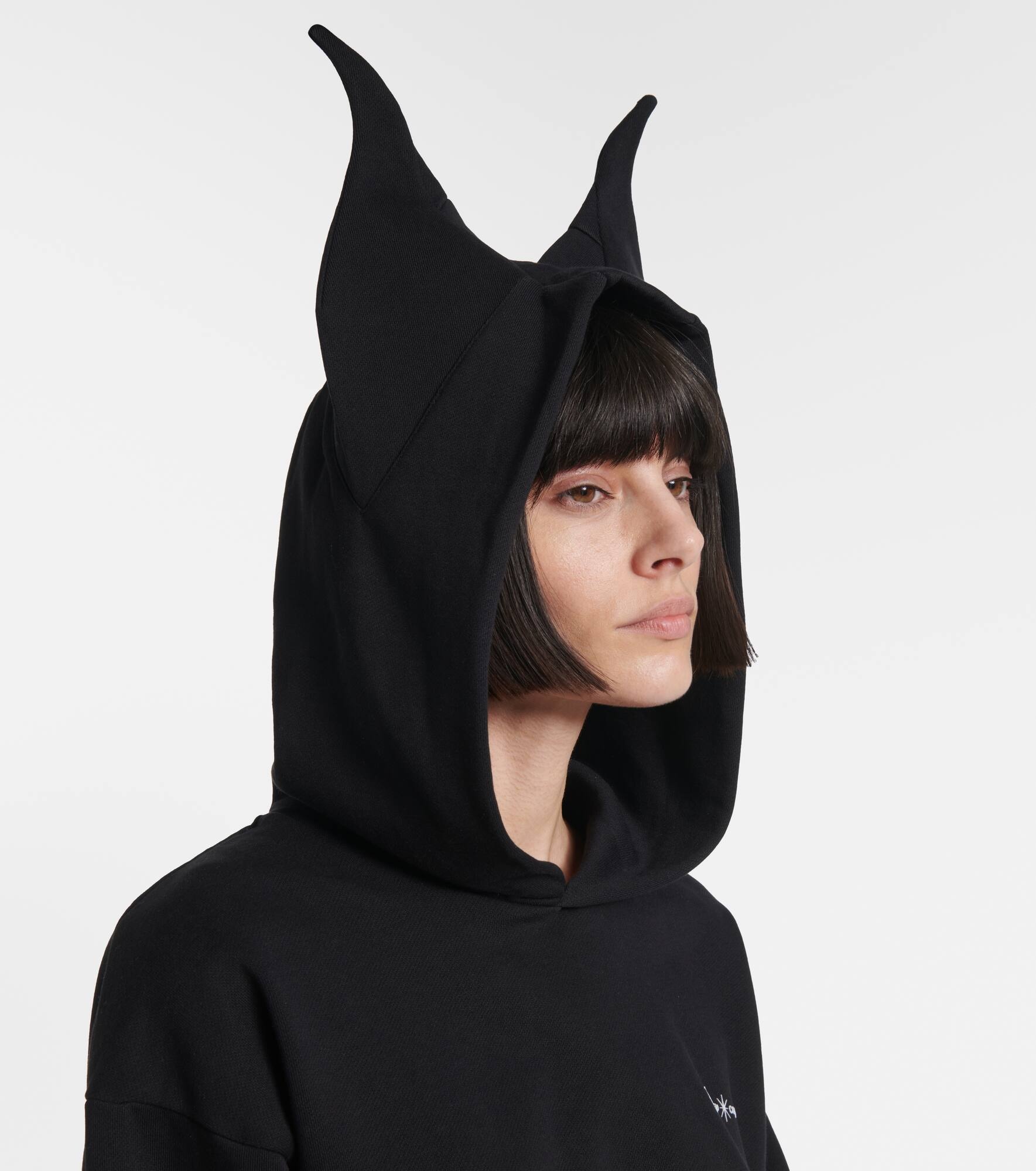x Disney® Maleficent cotton-blend hoodie - 7