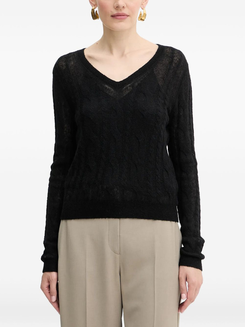 V-neck sweater 1
