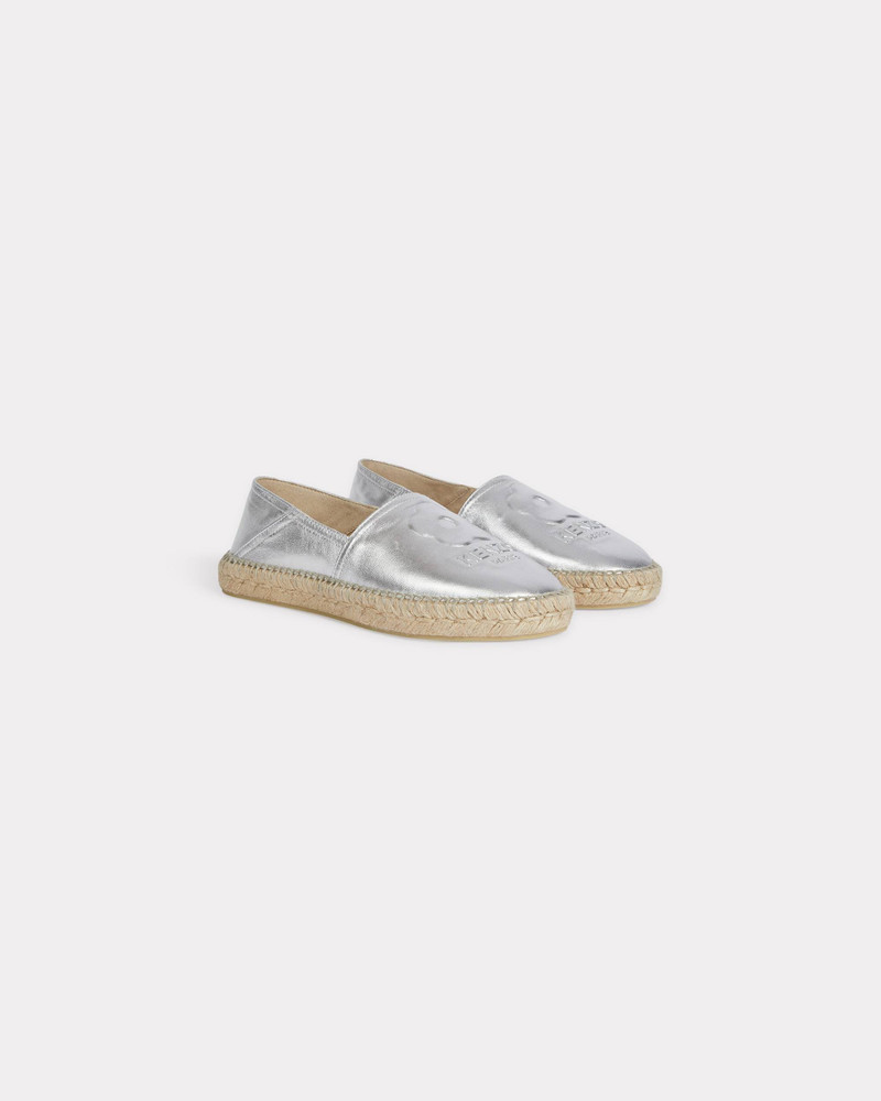 KENZO 'Boke Flower 2.0' leather espadrilles outlook