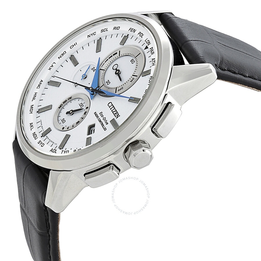 Citizen - Citizen Eco-Drive Chronograph White Dial Men's Watch AT8110-11A - 2