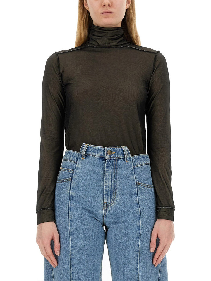 Maison Margiela Women Turtleneck Bodysuit - 1