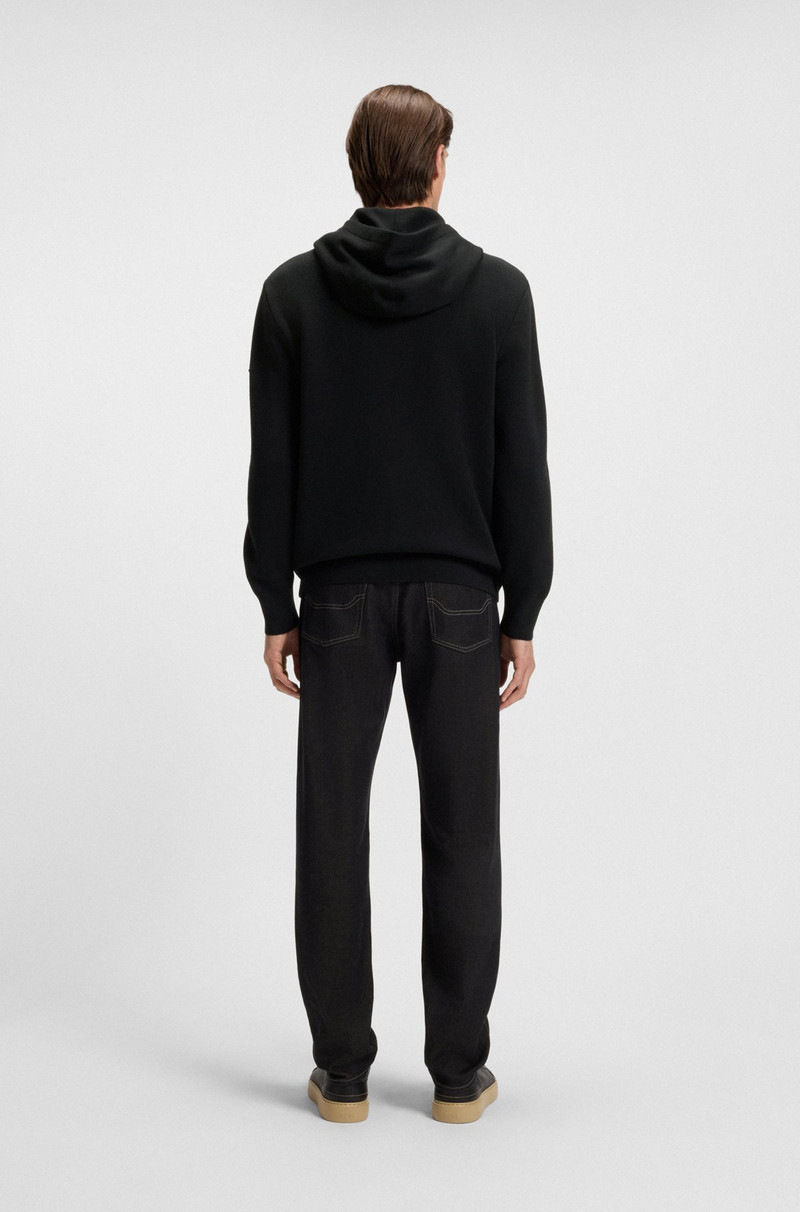 BOSS X ASTON MARTIN ZIP-UP HOODIE IN VIRGIN WOOL 5