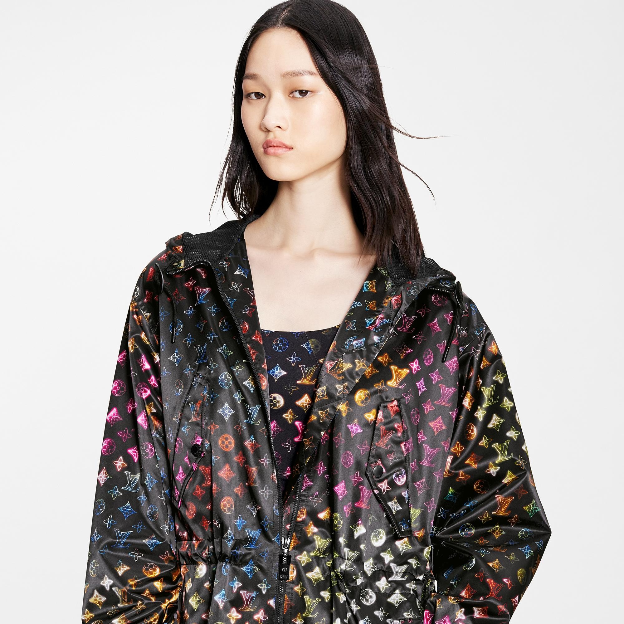 Neon Mahina Monogram Long Parka - 3