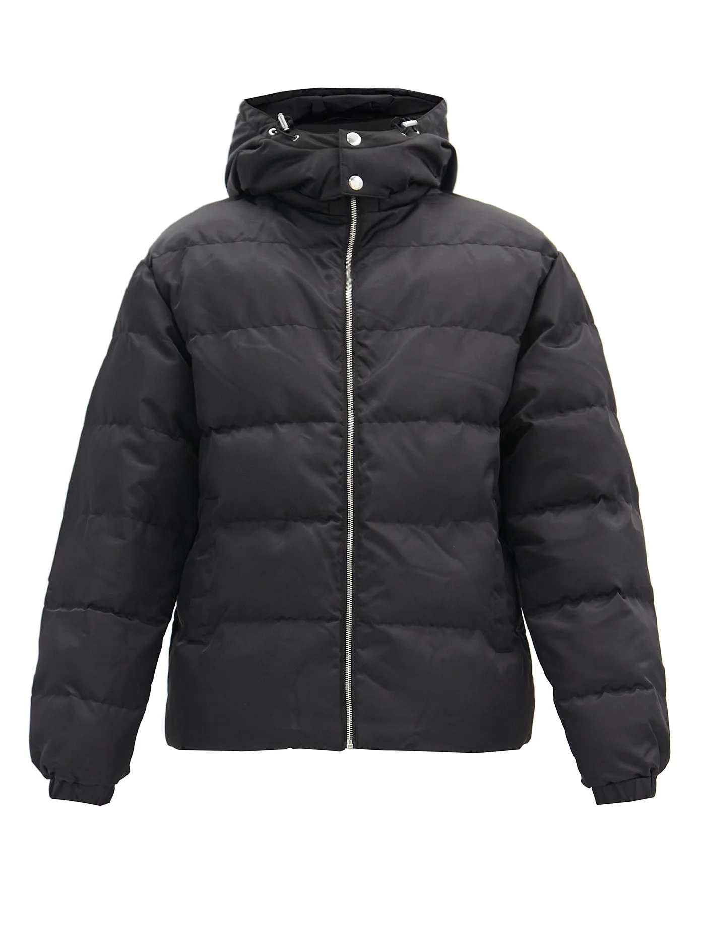 Hooded quilted-shell coat - 1