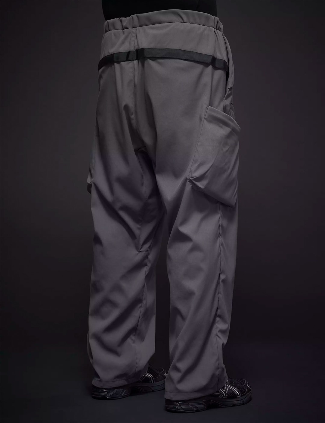 NYLON STRETCH CARGO TROUSER - 4