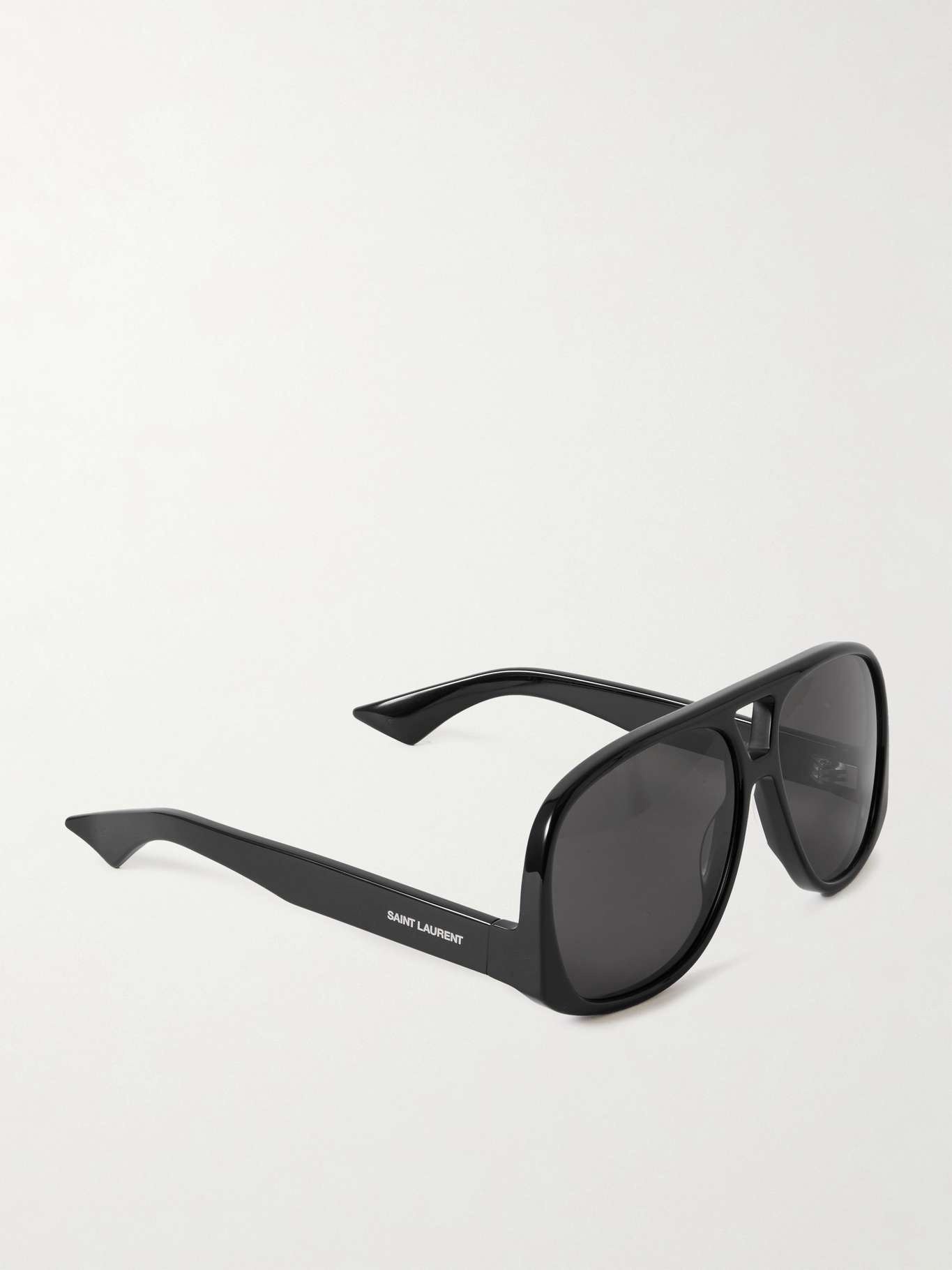 Oversized aviator-style acetate sunglasses - 3
