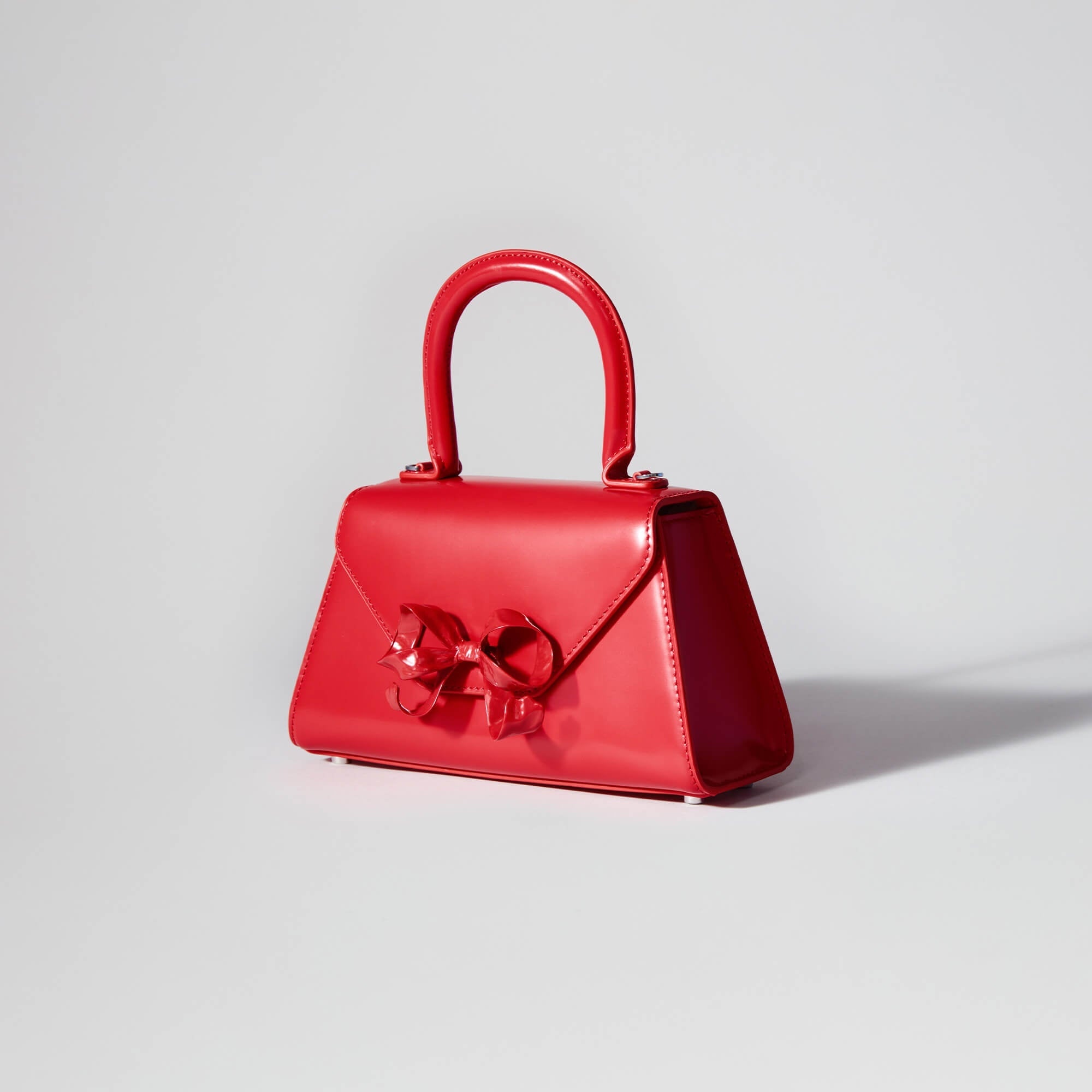Red Bow Mini Envelope Bag - 2