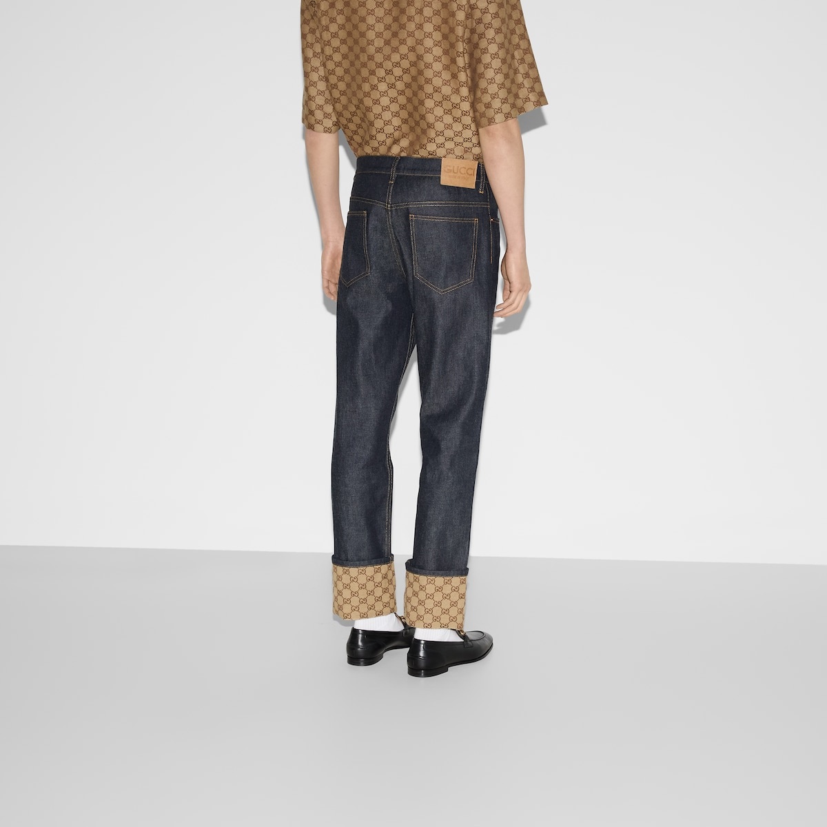 Denim pant with cuffs - 4