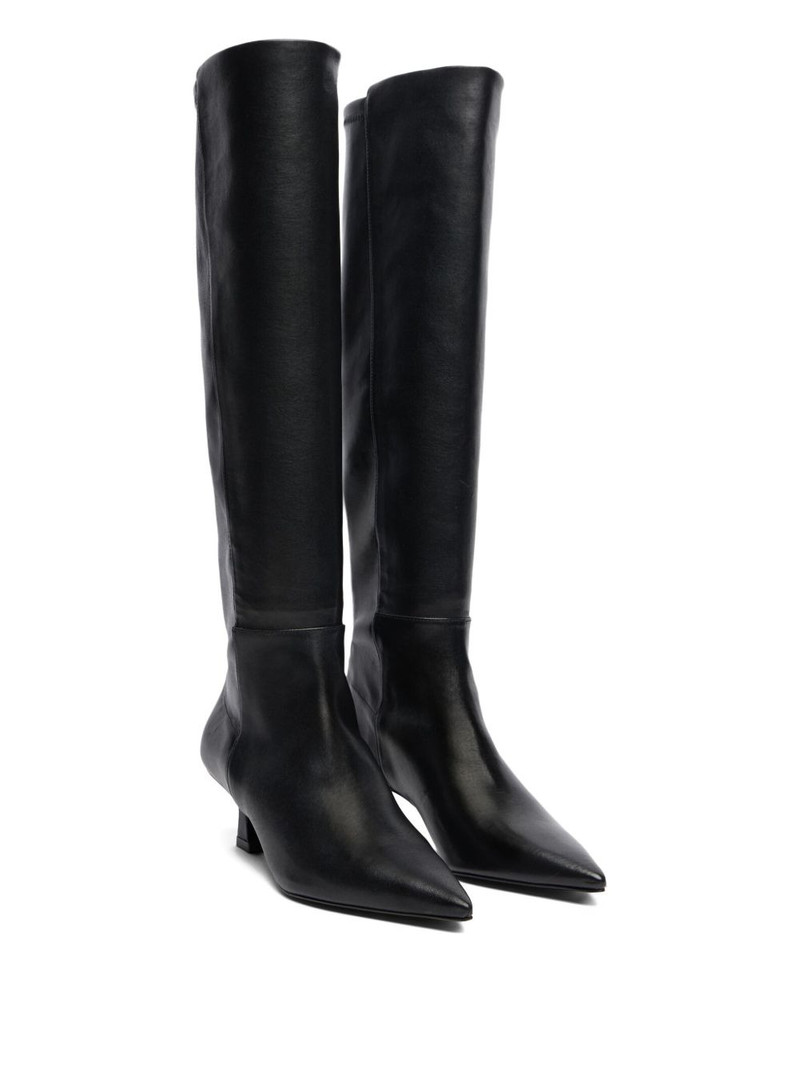 Stuart Weitzman 50mm 5050 Vinnie sculptural-heel boots outlook