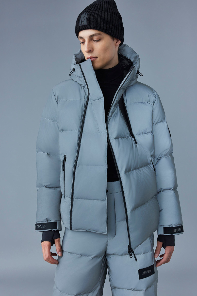 KENJI-RF Down ski jacket with reflective shell 7