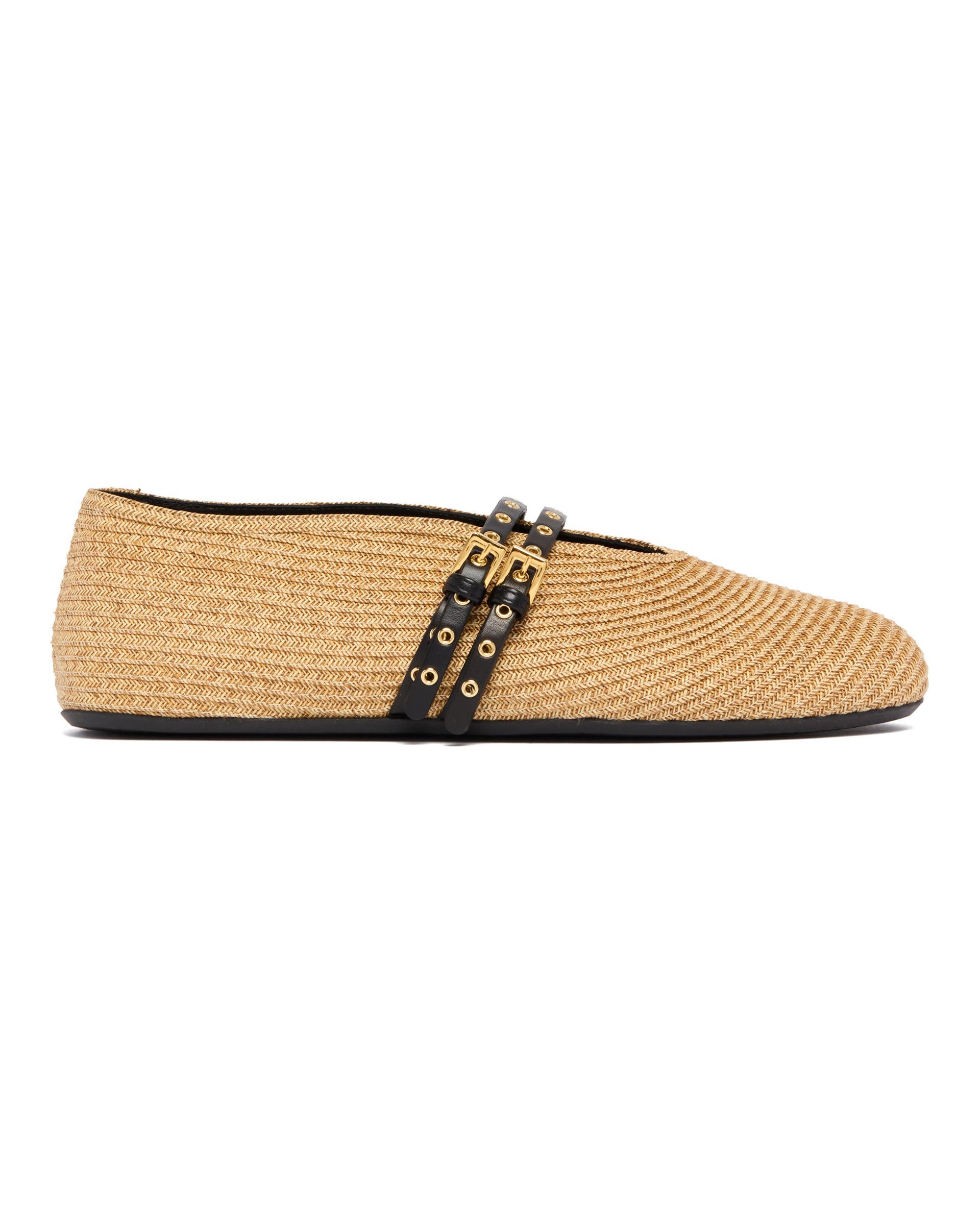 Beige Flat Ballet Flats - 2