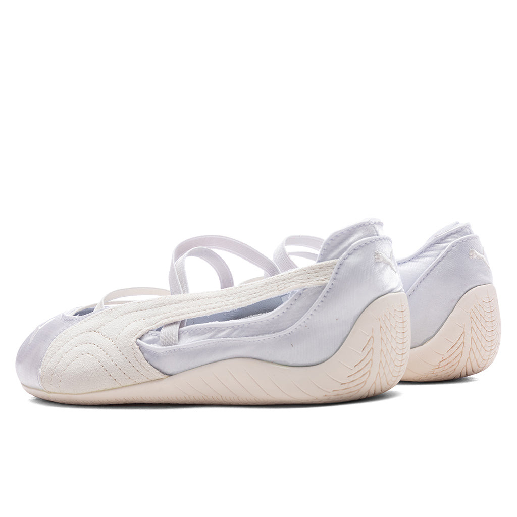 WOMEN'S SPEEDCAT BALLET SATIN - SILVER MIST/WARM WHITE - 3