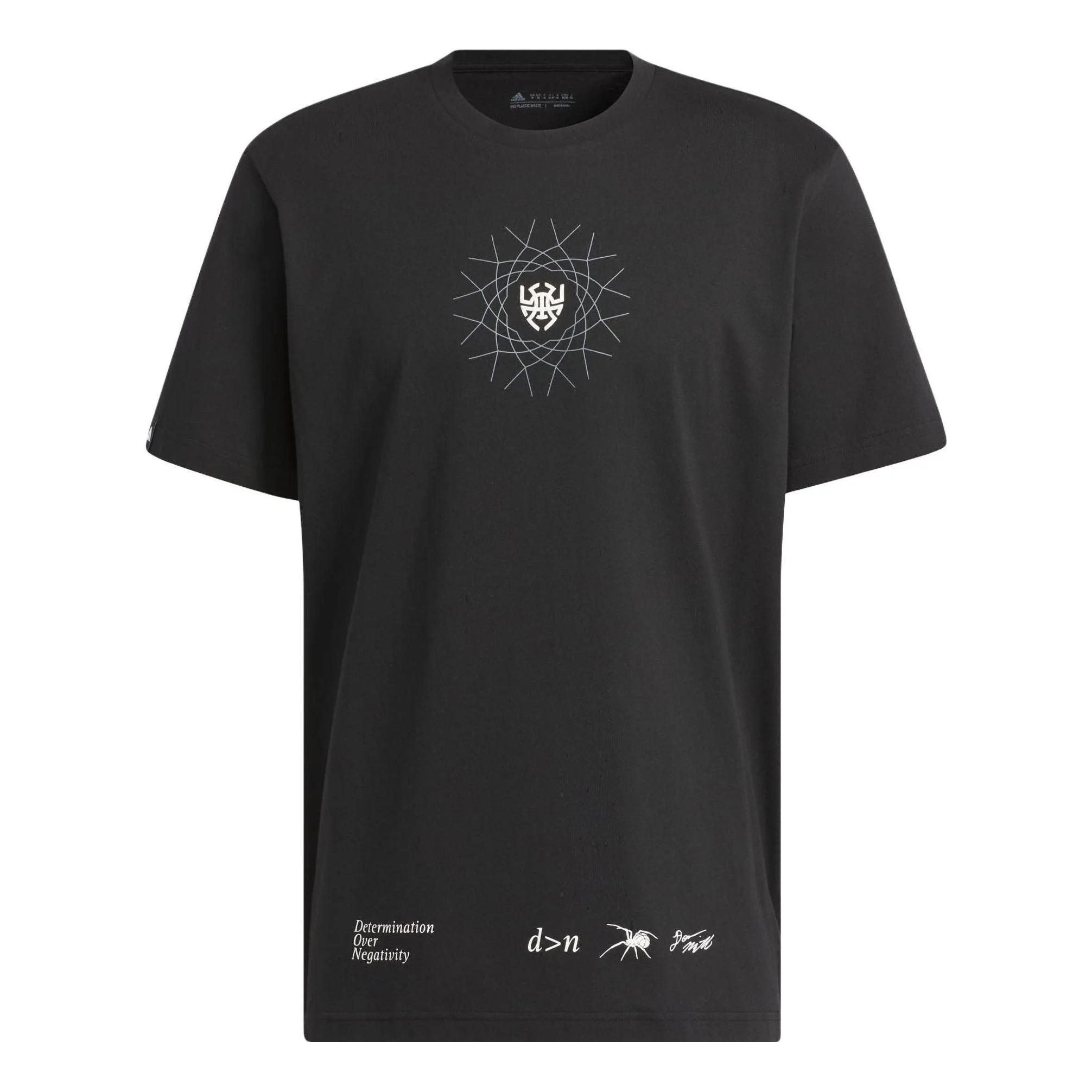 adidas Donovan Mitchell Graphic Tee 'Black' II7785 - 1