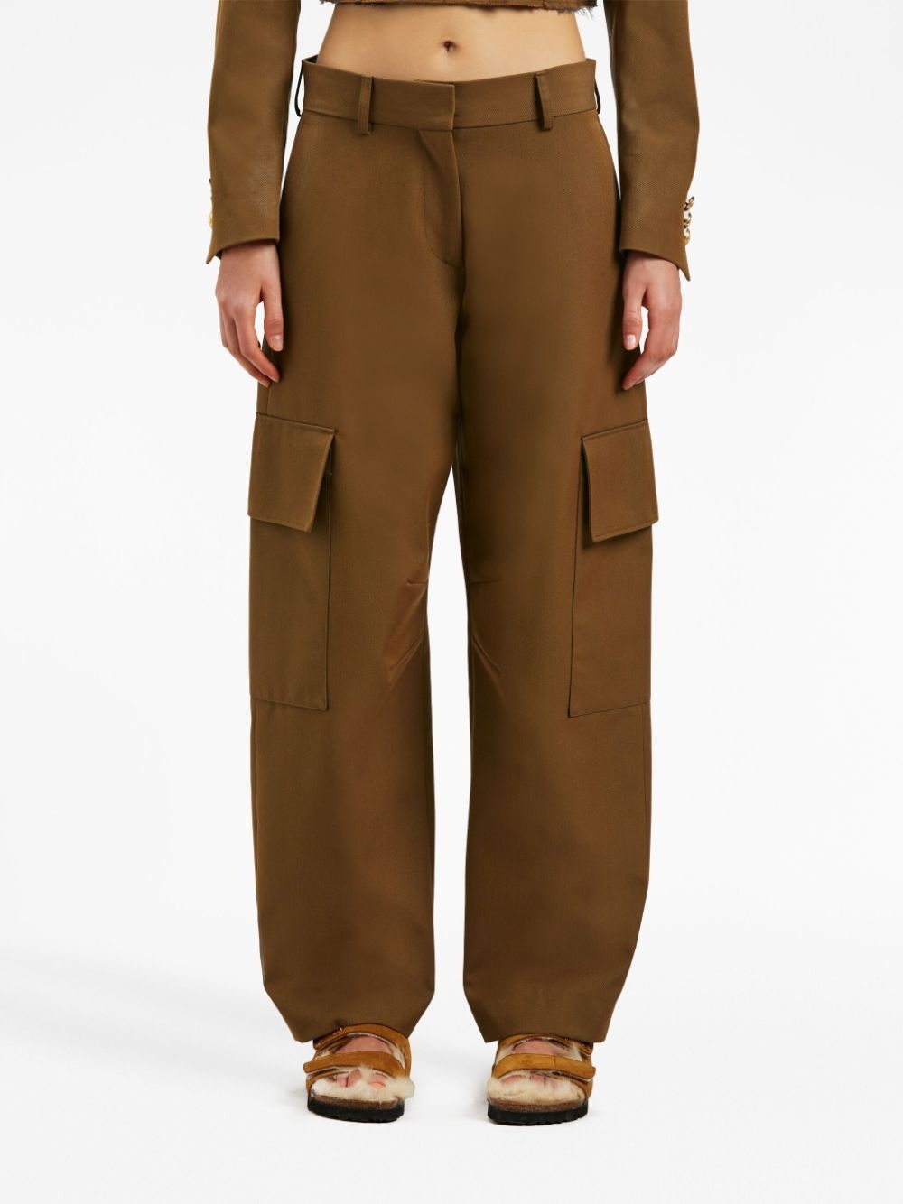 tapered cargo trousers - 3