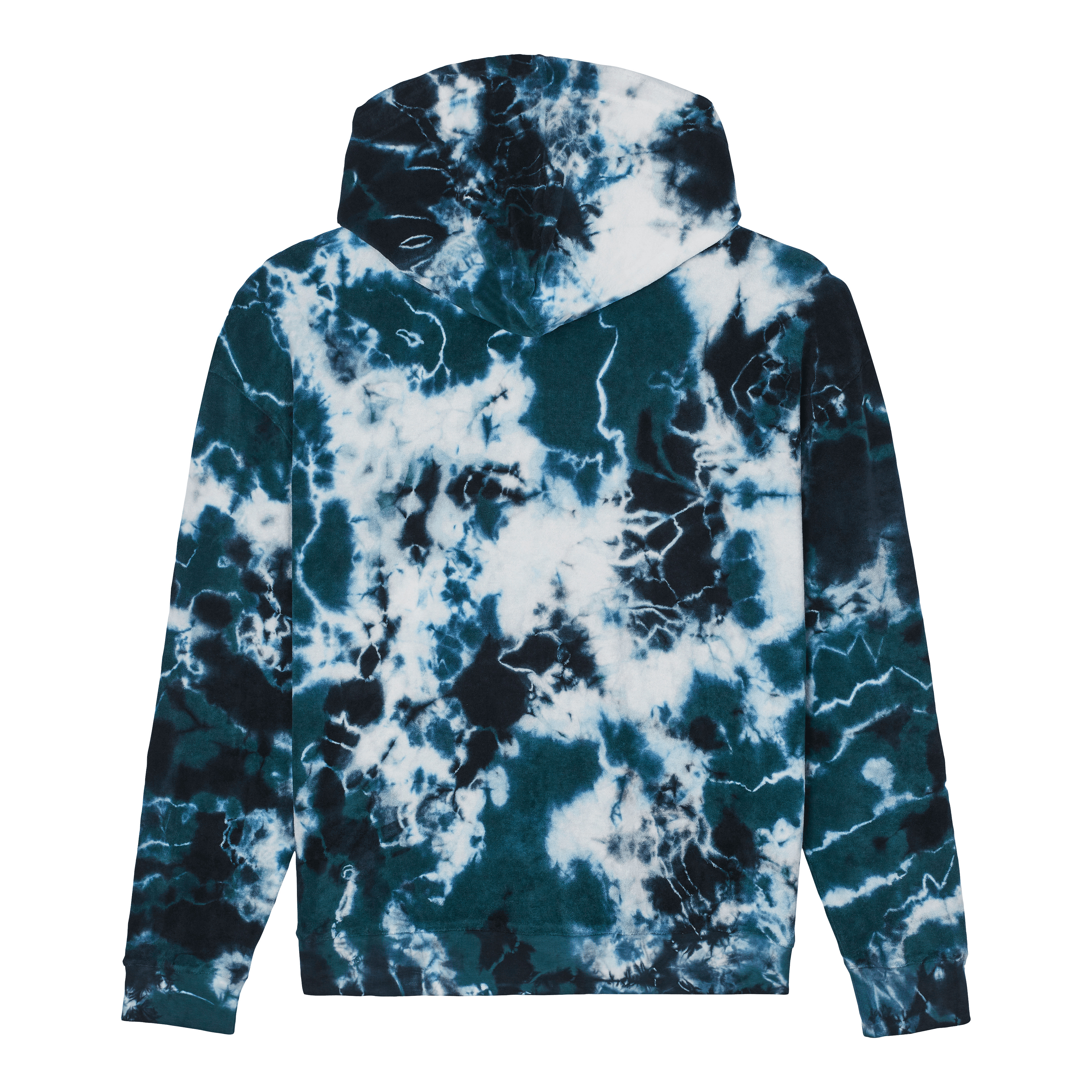 Men Terry Sweatshirt Rough Ocean Tie & Dye - 2