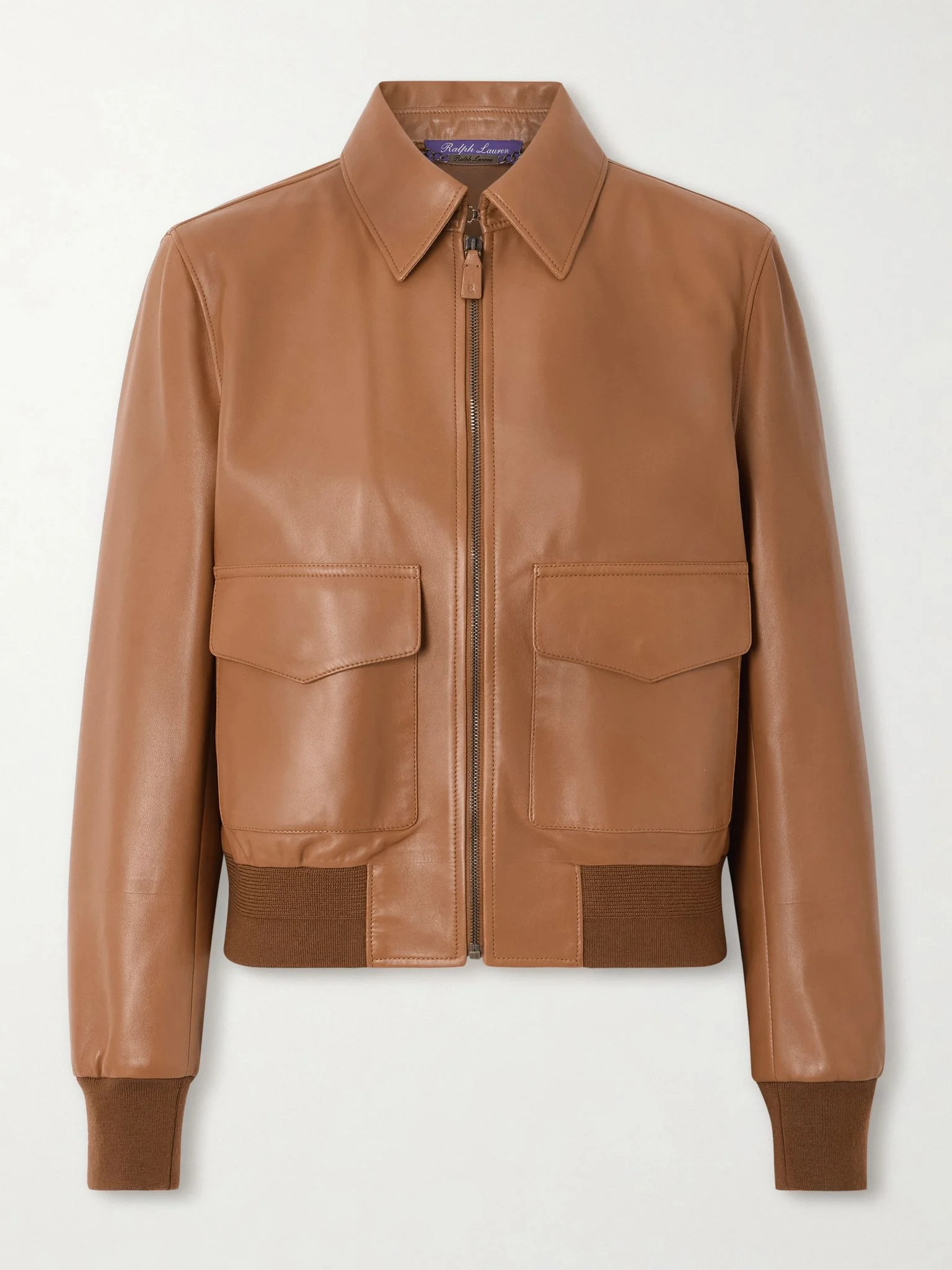 Sullivan leather jacket Tan - 1