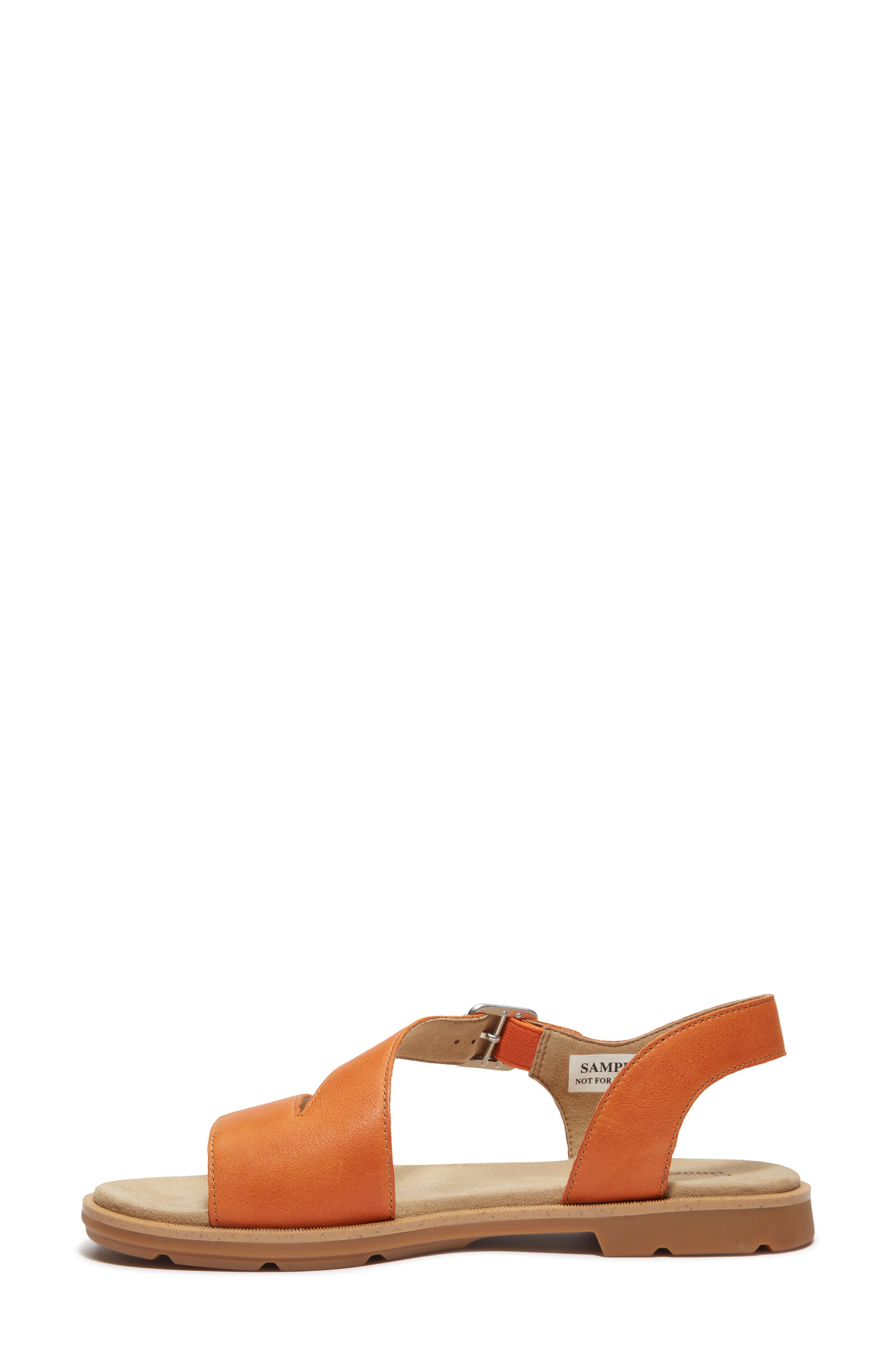 Timberland Calista Bay Sandal in Medium Orange Full Grain at Nordstrom - 9