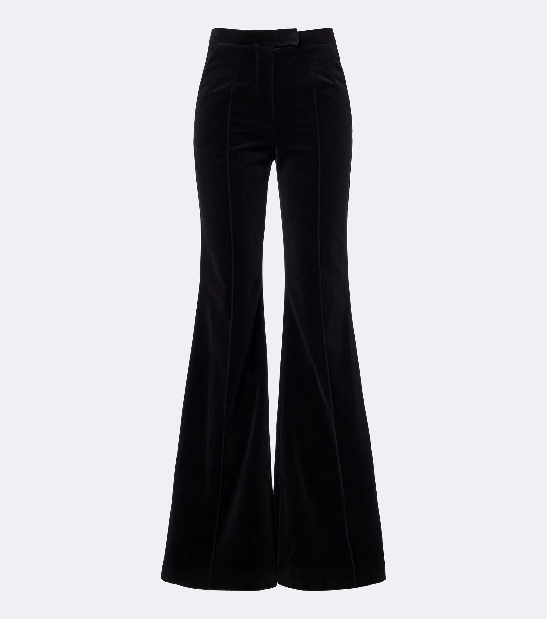 Avice cotton velvet flared pants - 1