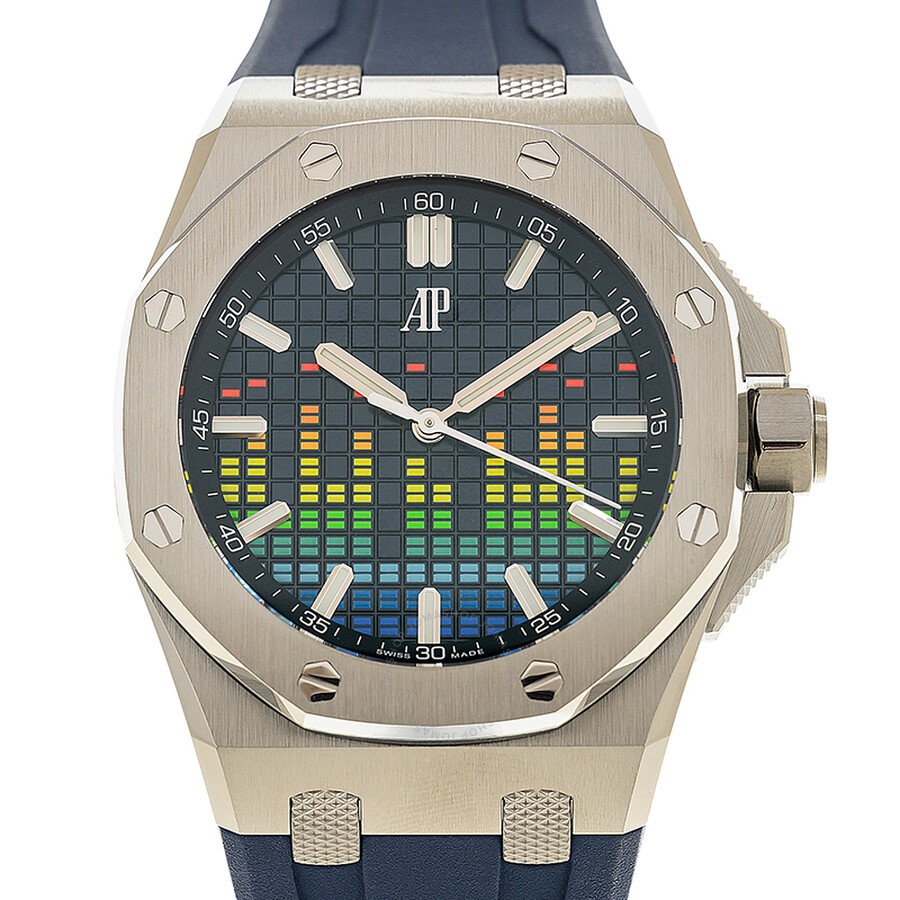 Audemars Piguet Royal Oak Offshore "SELFWINDING - MUSIC EDITION" Automatic Blue Dial Men's Watch 156 - 1