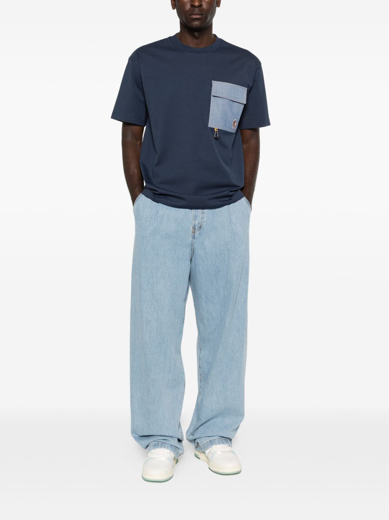 Moncler Grenoble chest-pocket T-shirt outlook