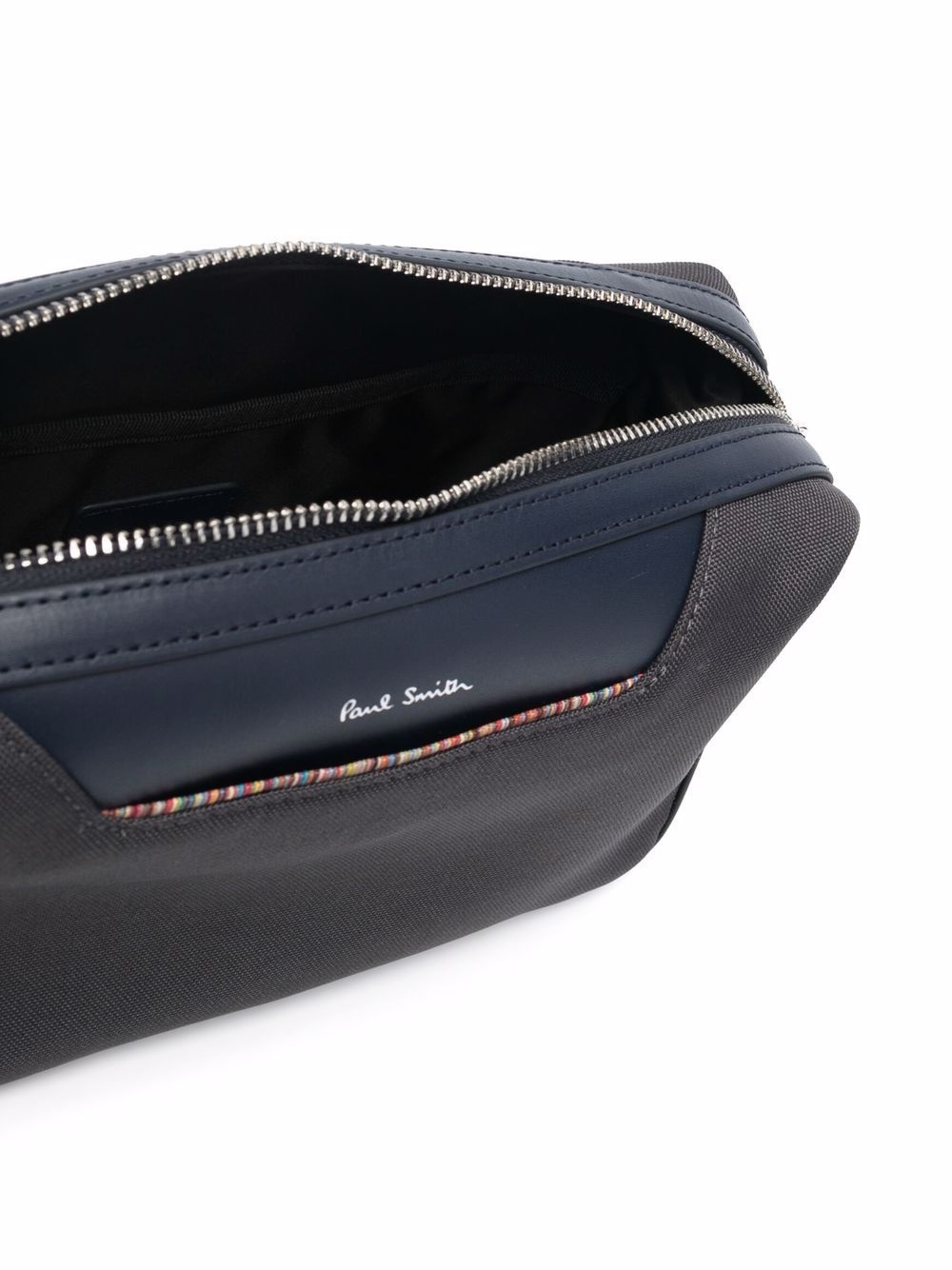 embossed-logo wash bag - 4