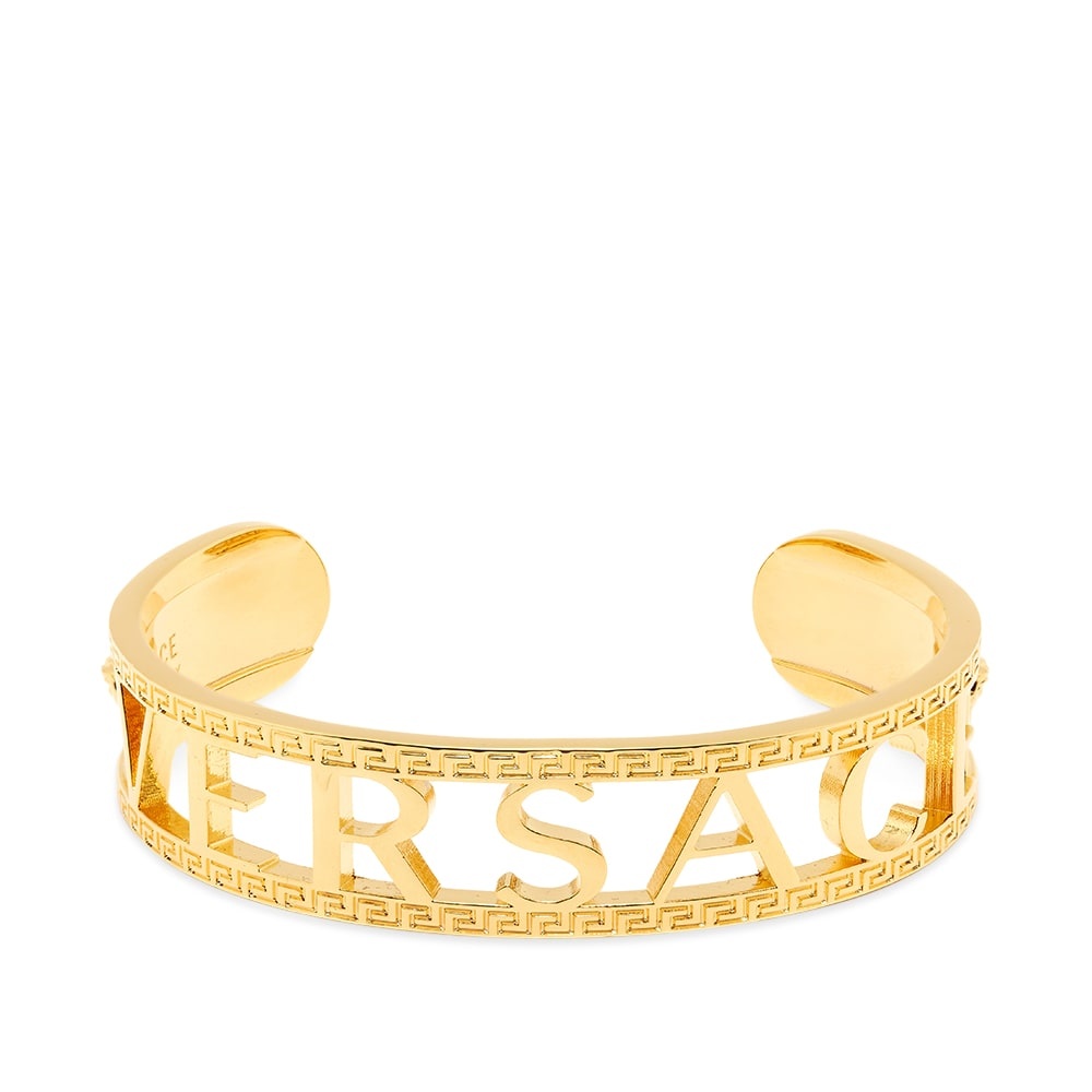 Versace Logo Cuff Bracelet - 1