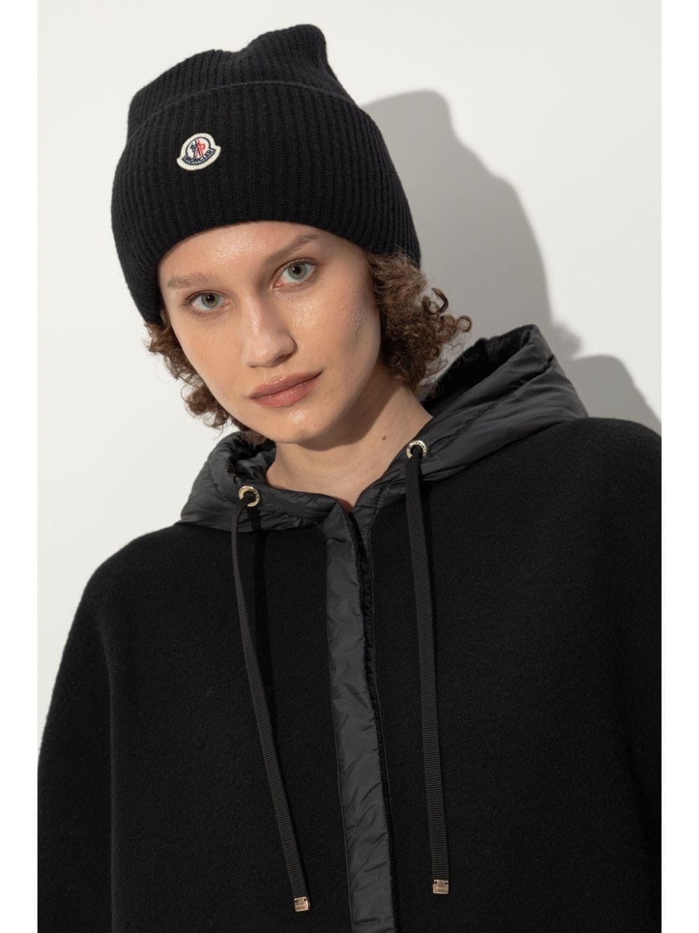 logo patch beanie - 2