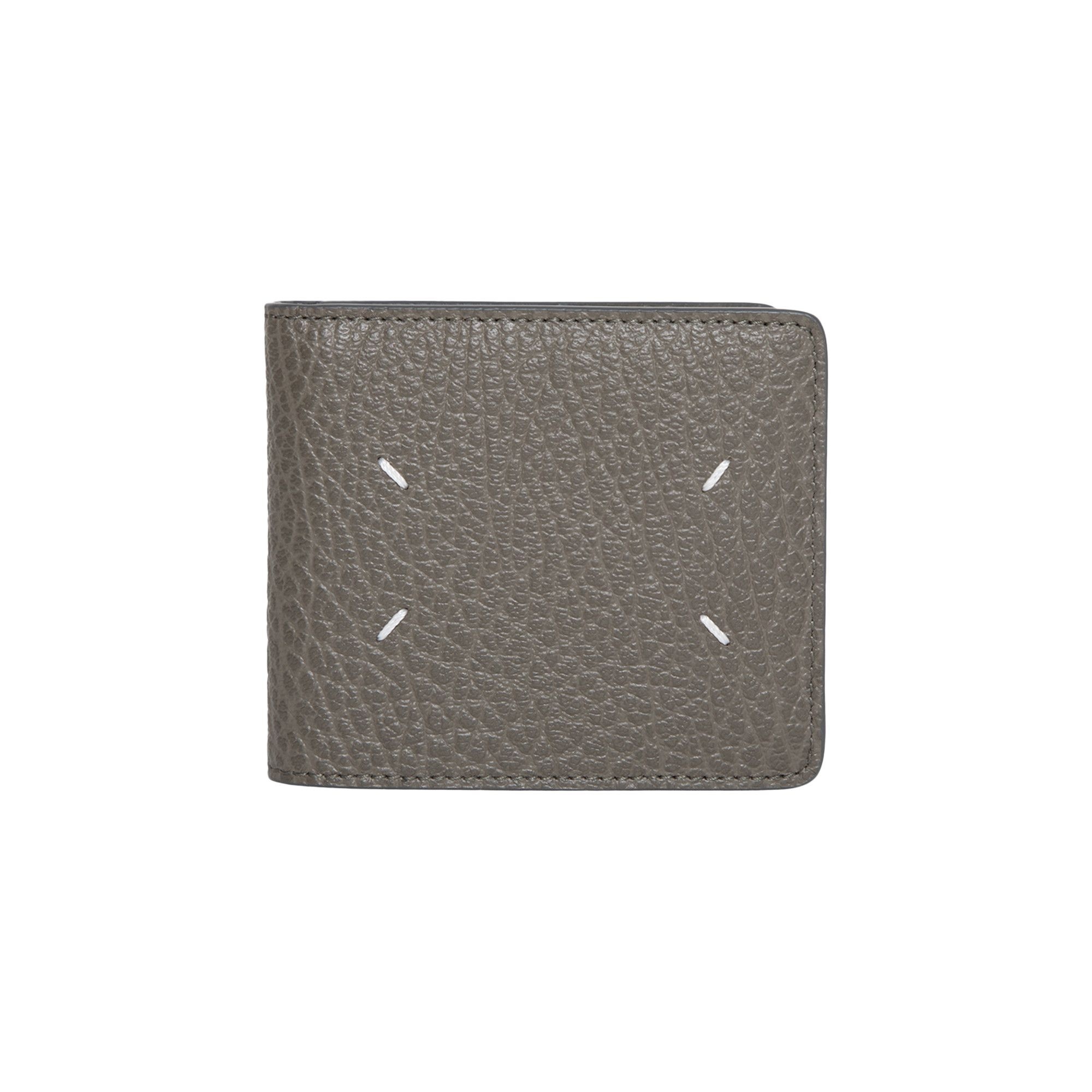 Maison Margiela Embossed Grain Billfold Wallet 'Graphite' - 1