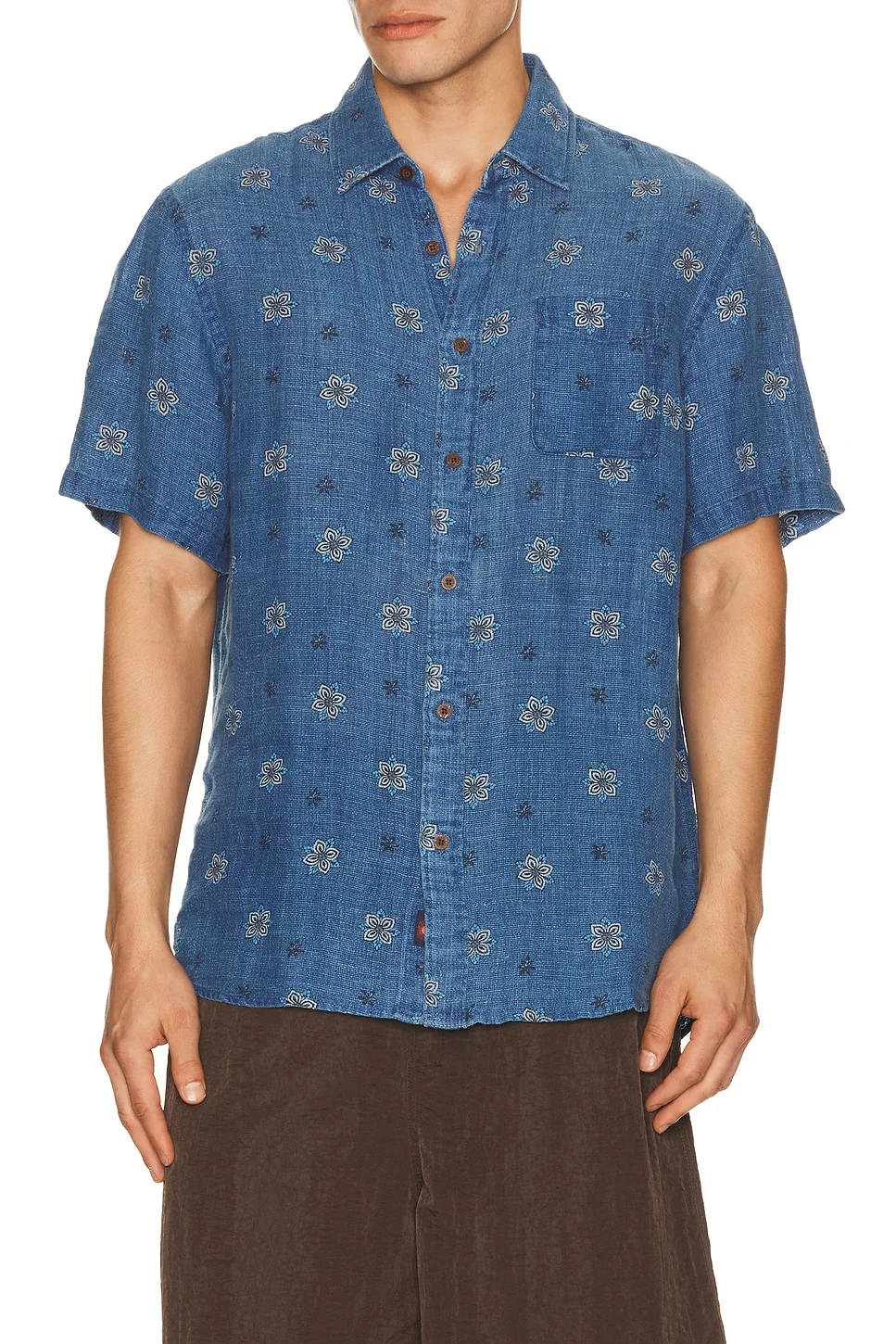 Short Sleeve Palma Linen Shirt - 1