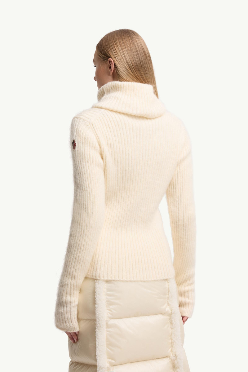 Wool & Mohair Blend Turtleneck Sweater 5