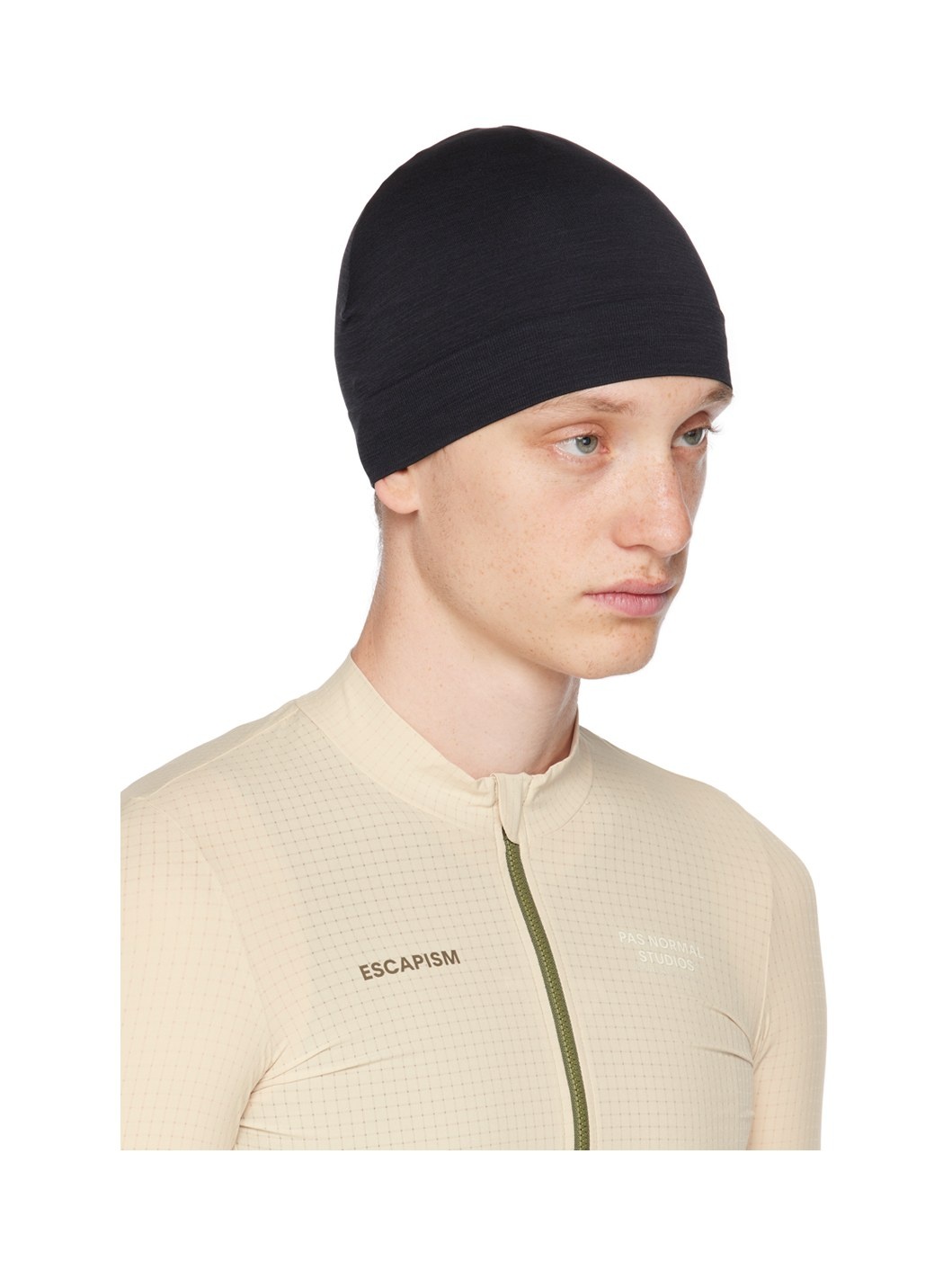 Black Escapism Beanie - 2
