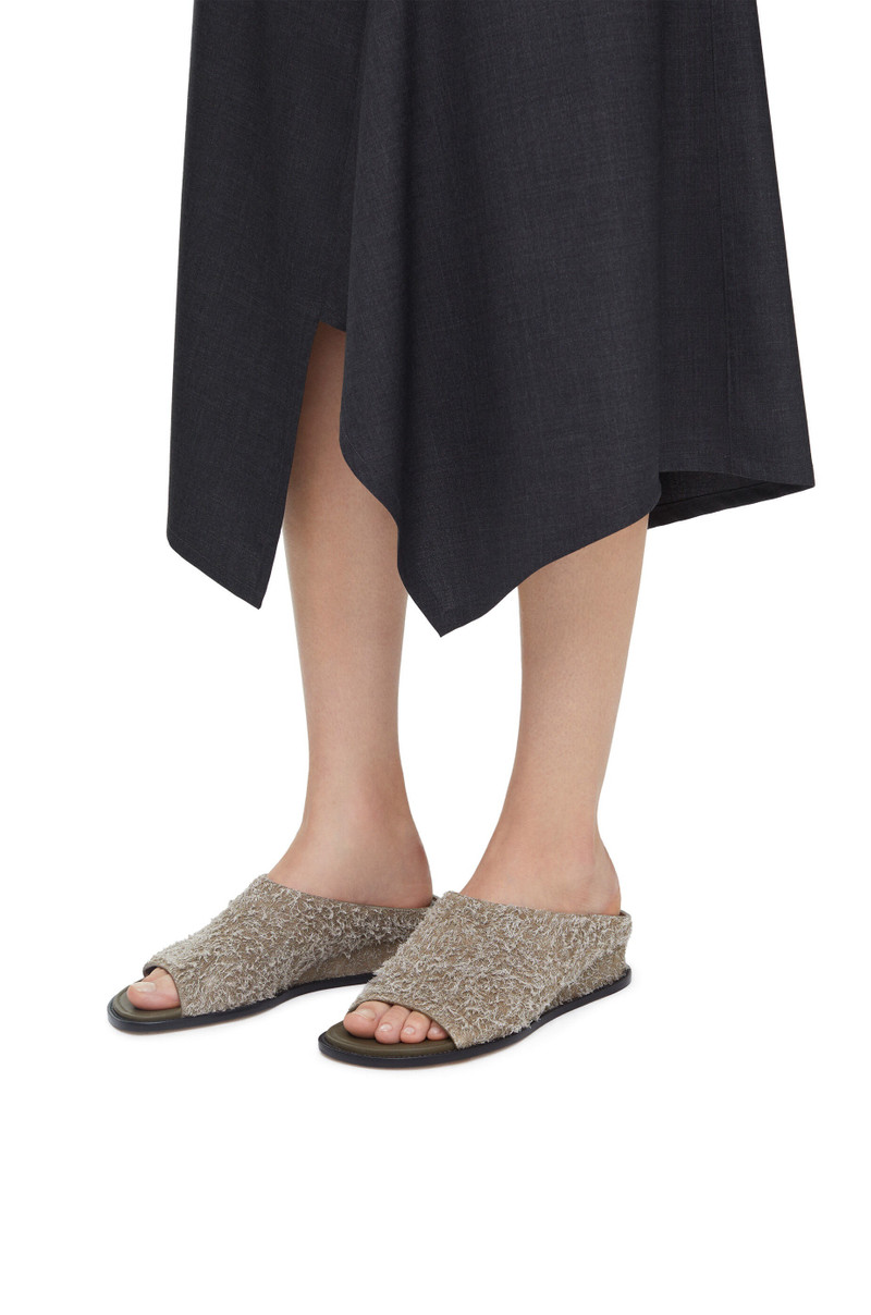 Loewe Ladera mule in brushed suede outlook